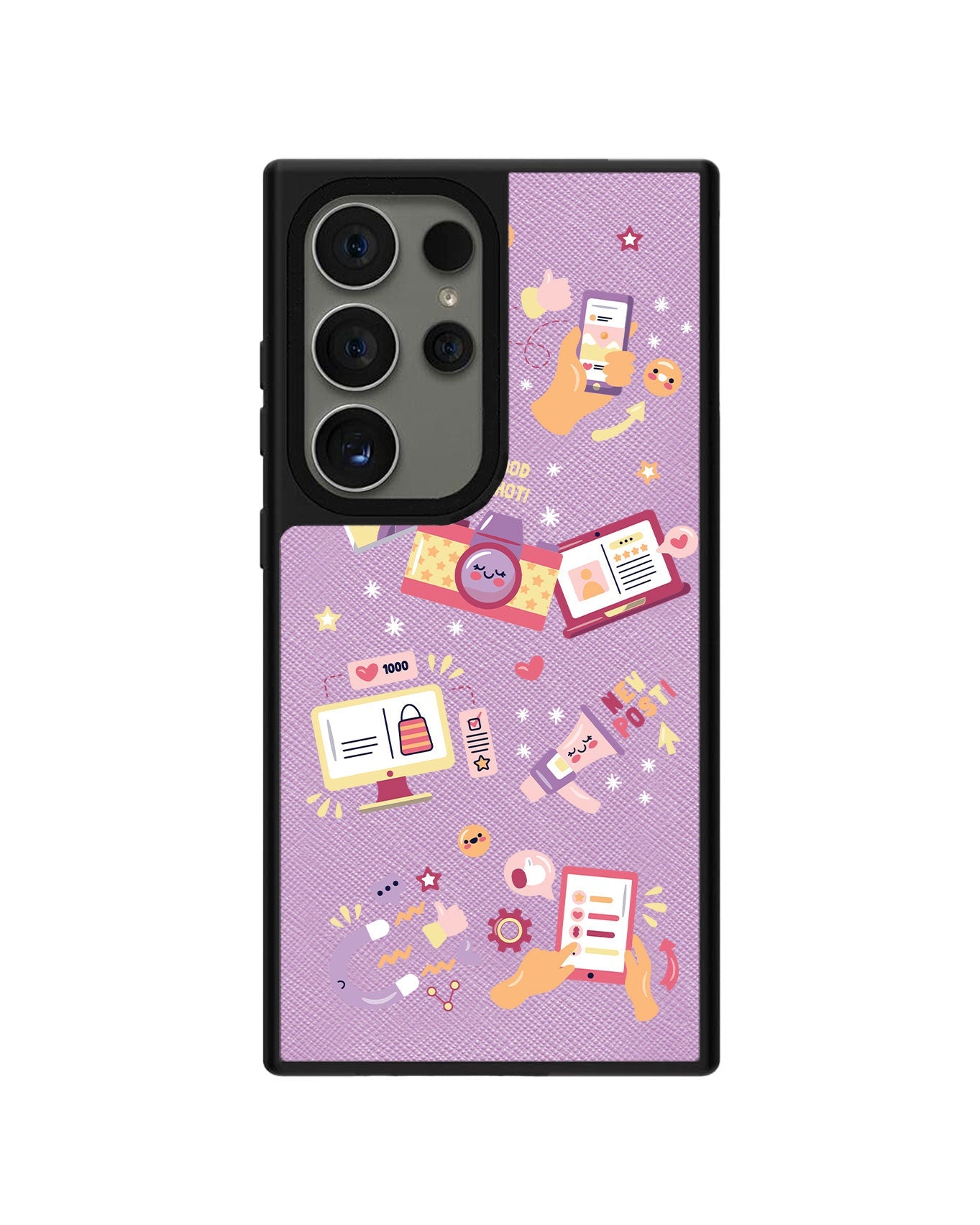 Android Leather Grip - Content Creator