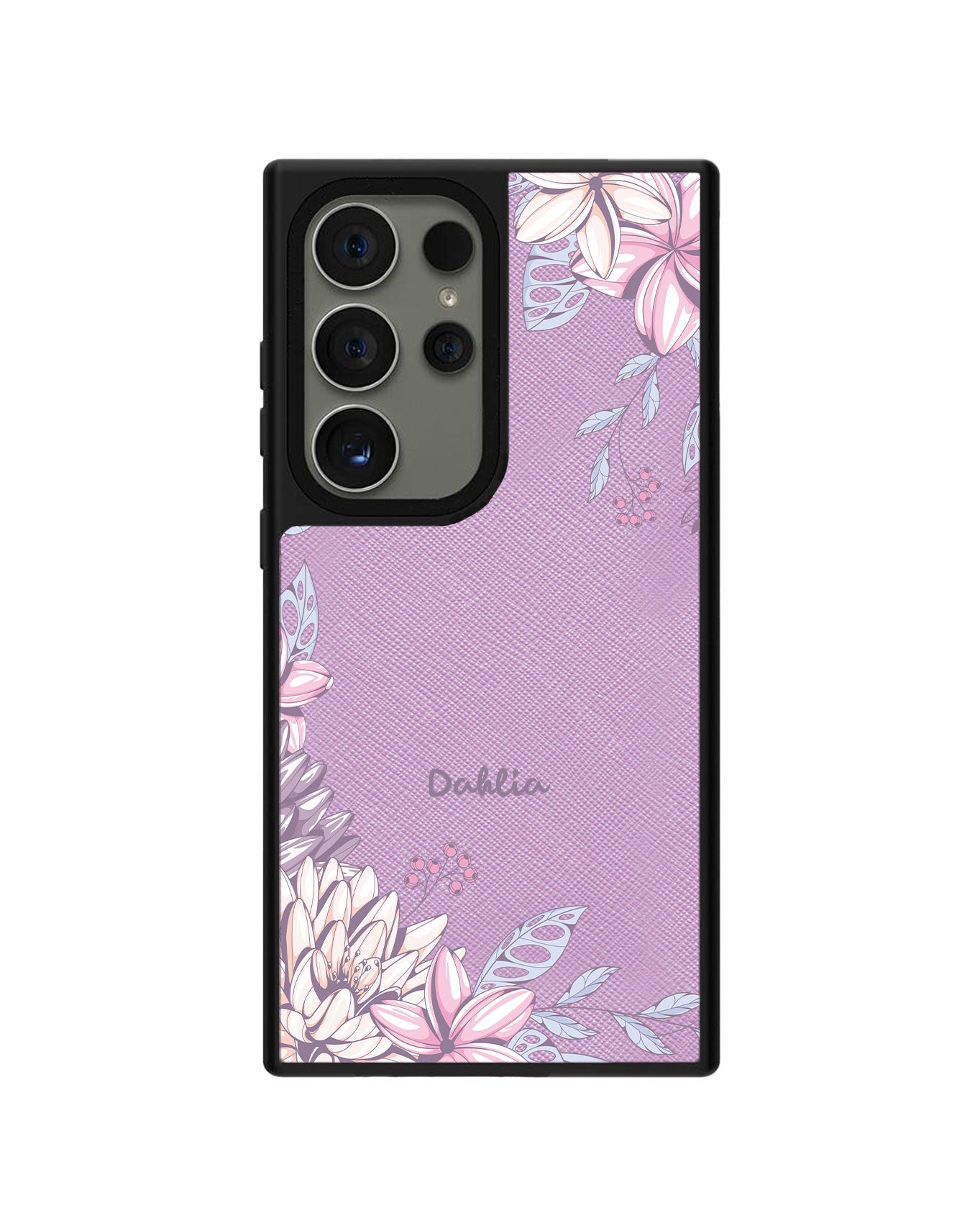 Android Leather Grip - Dahlia