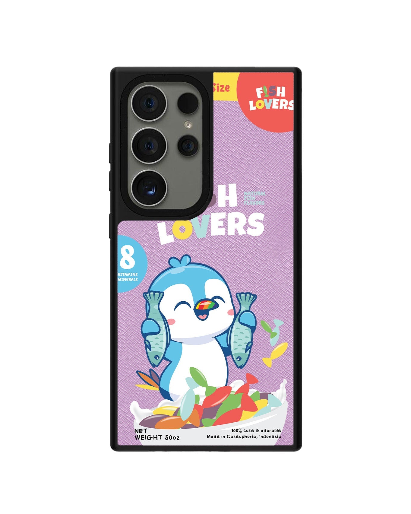 Android Leather Grip - Fish Lovers