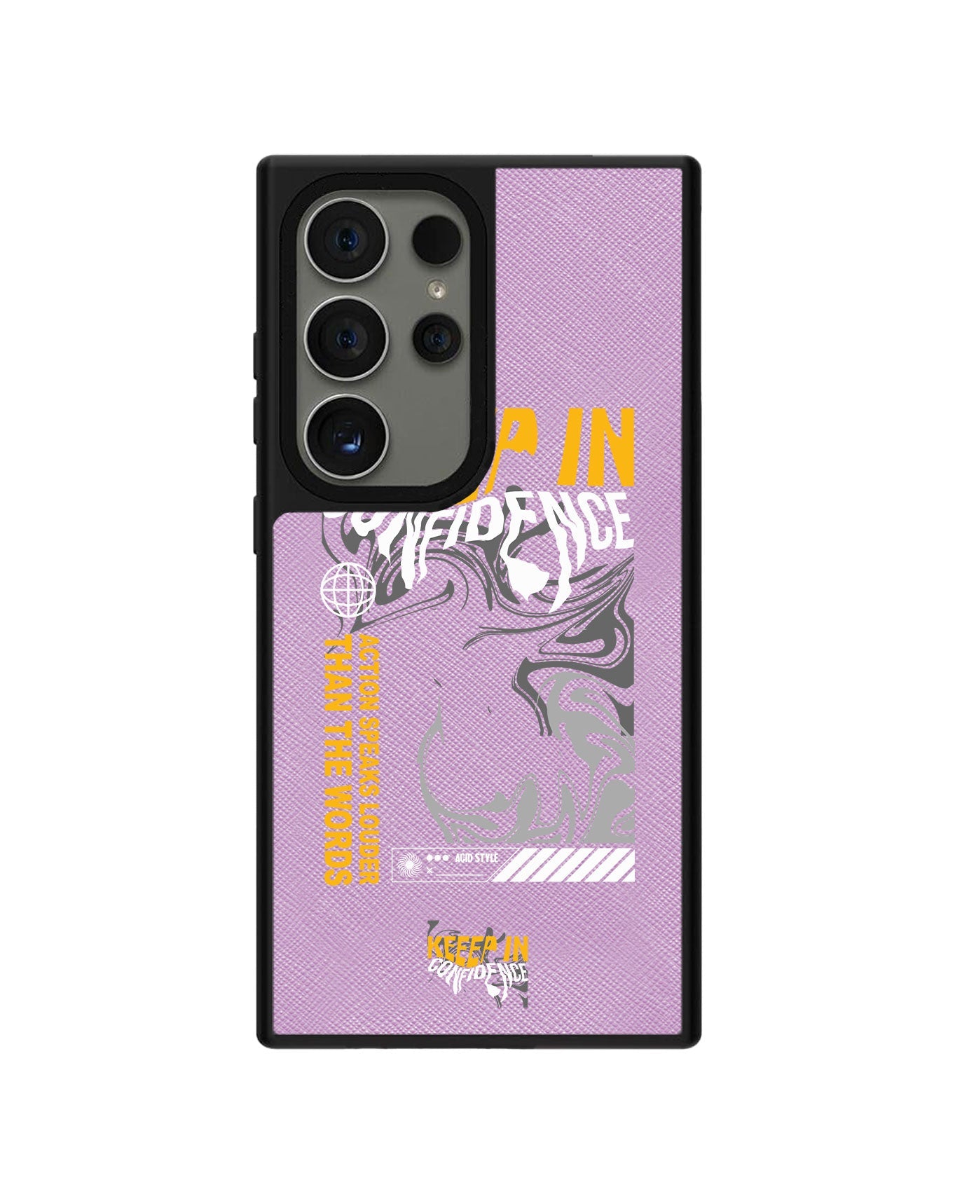 Android Leather Grip - Keep in Confidence