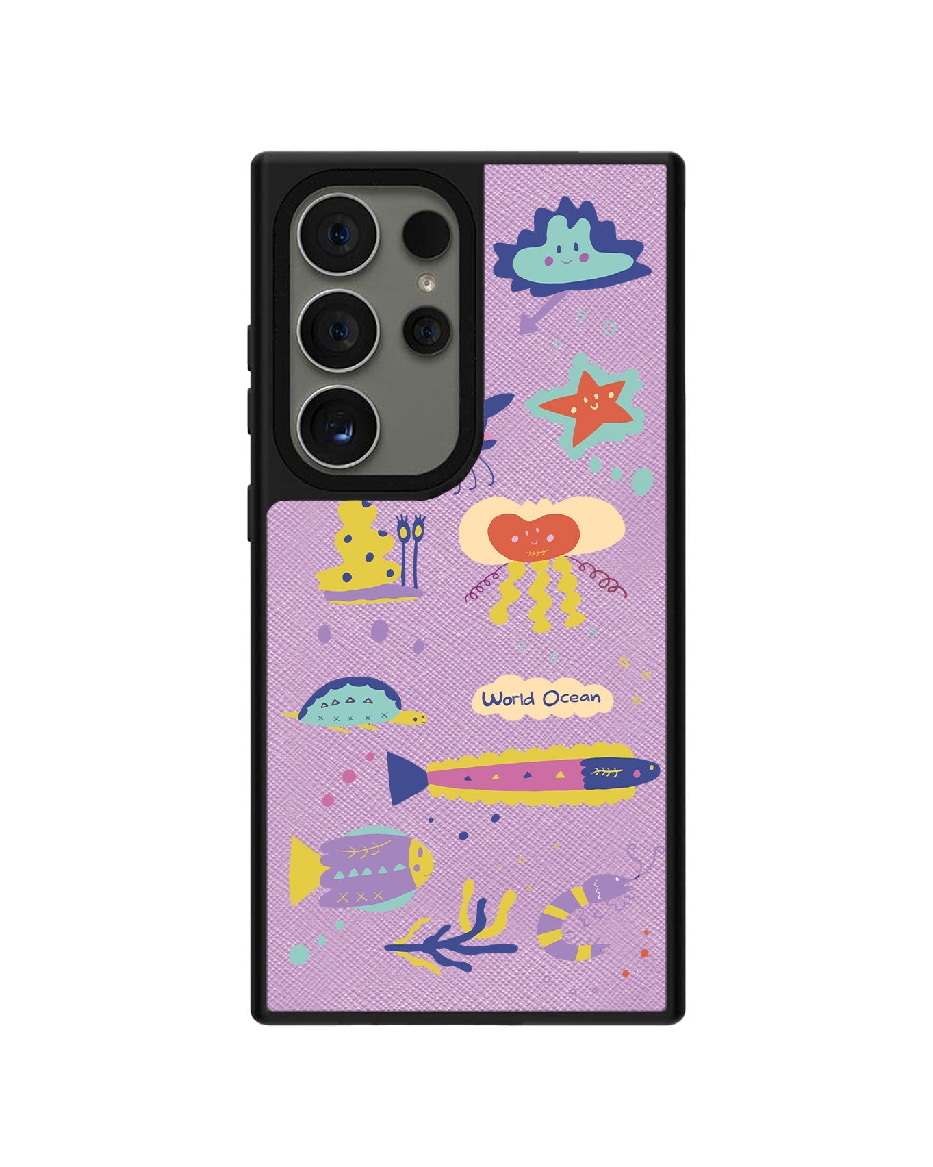 Android Leather Grip - Ocean World