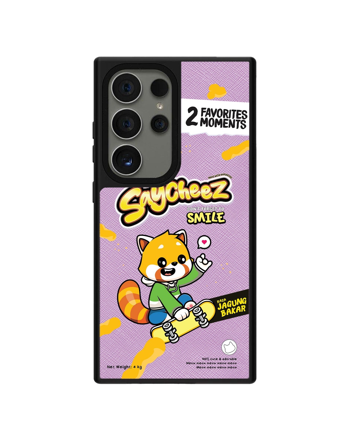 Android Leather Grip - Saycheez