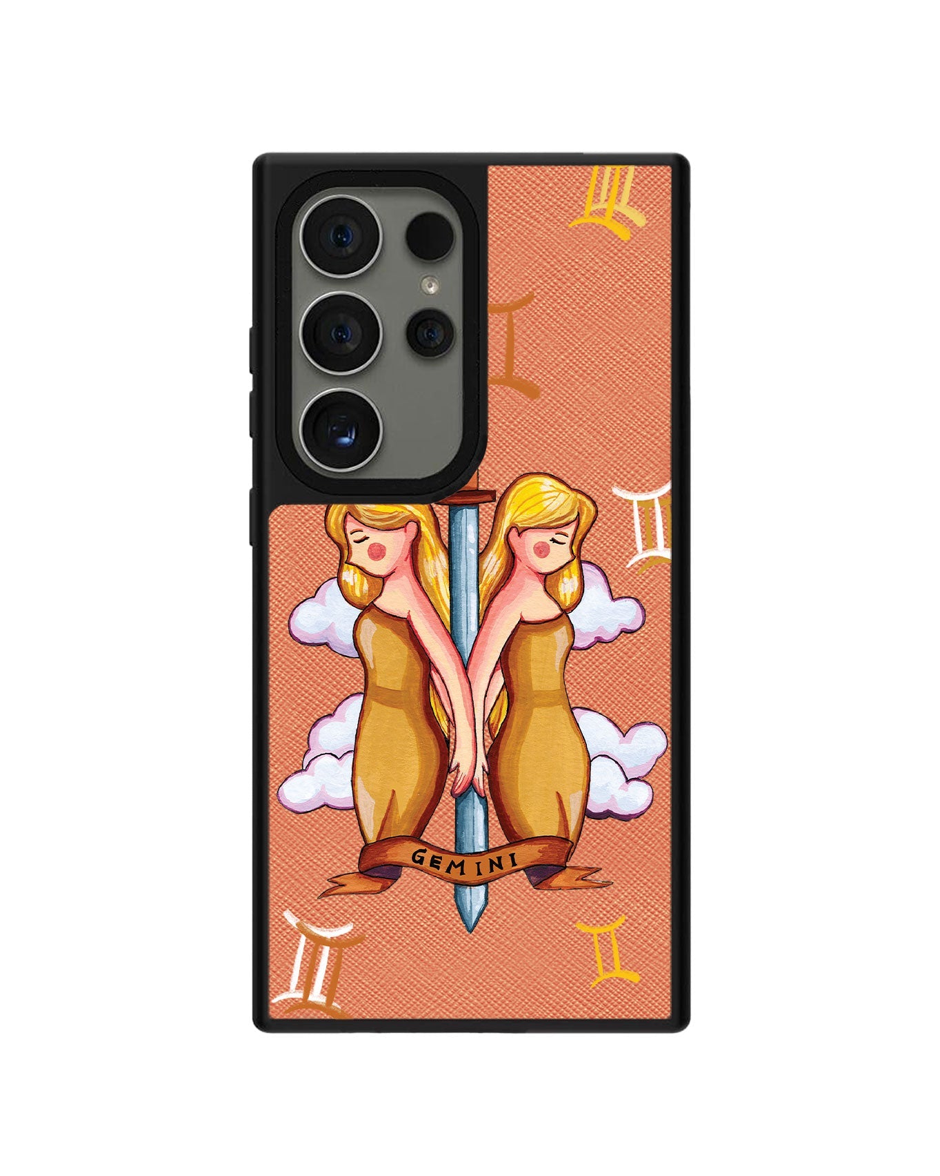 Android Leather Grip - Gemini