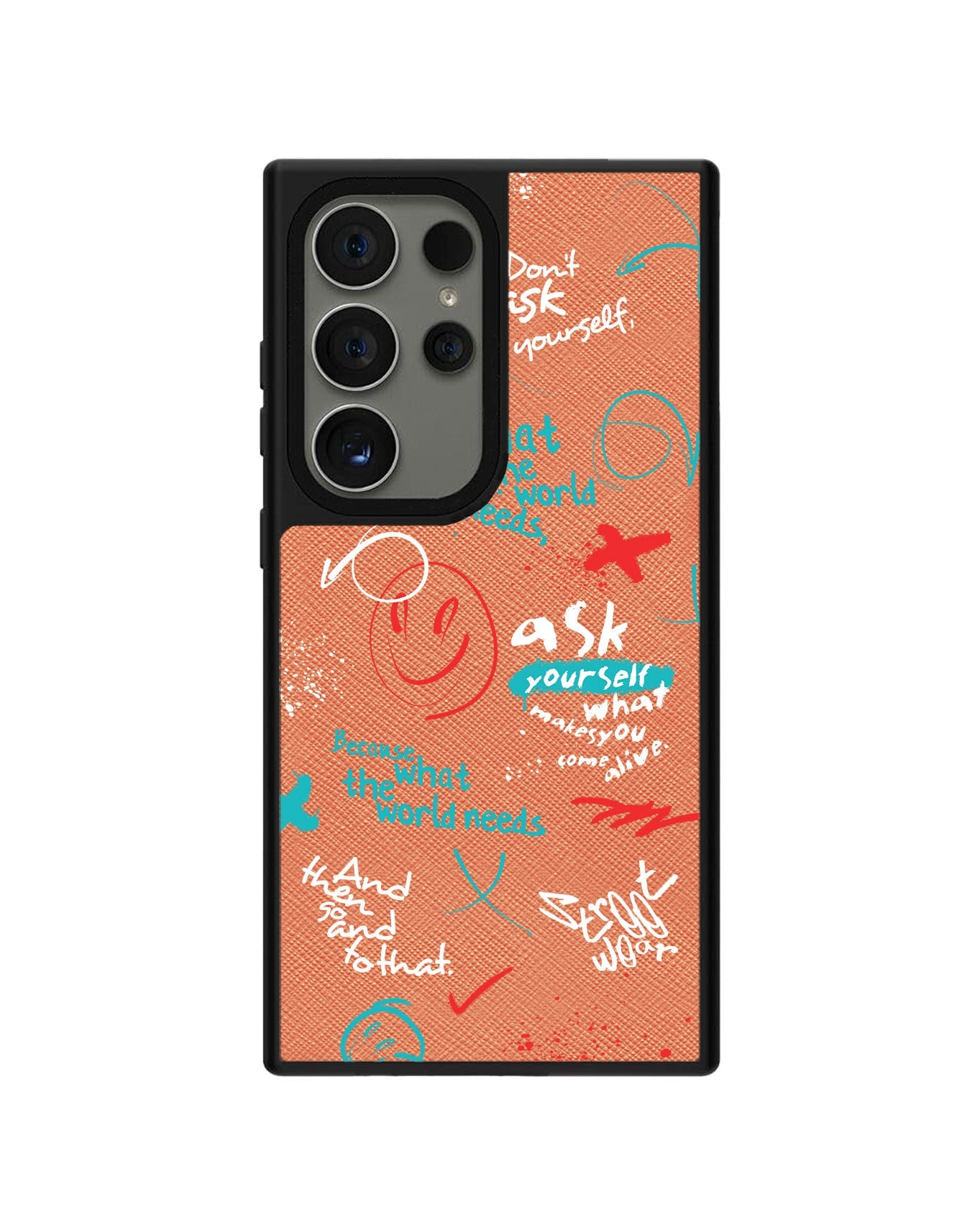 Android Leather Grip - Graffiti 2.0