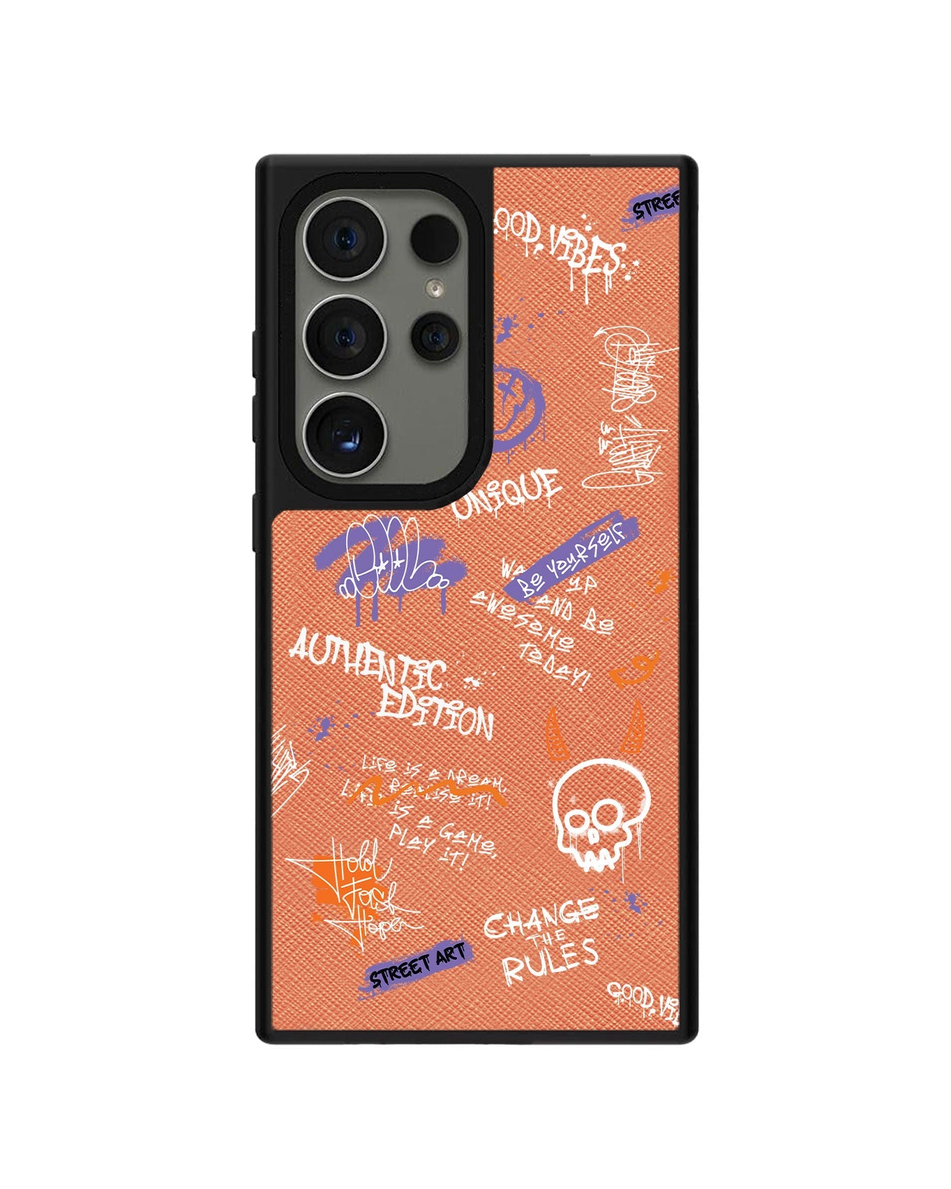 Android Leather Grip - Graffiti 1.0