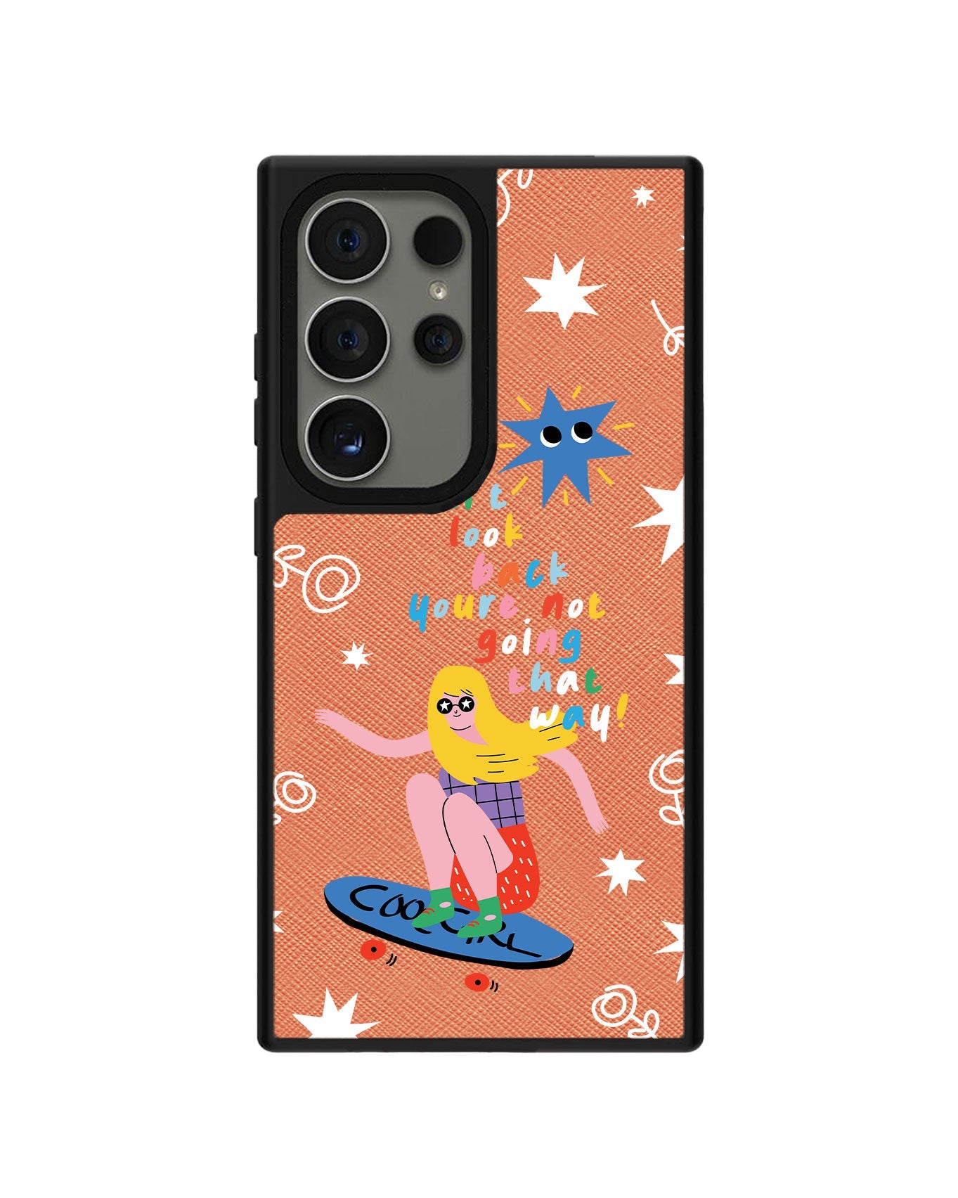 Android Leather Grip - Keep Growing