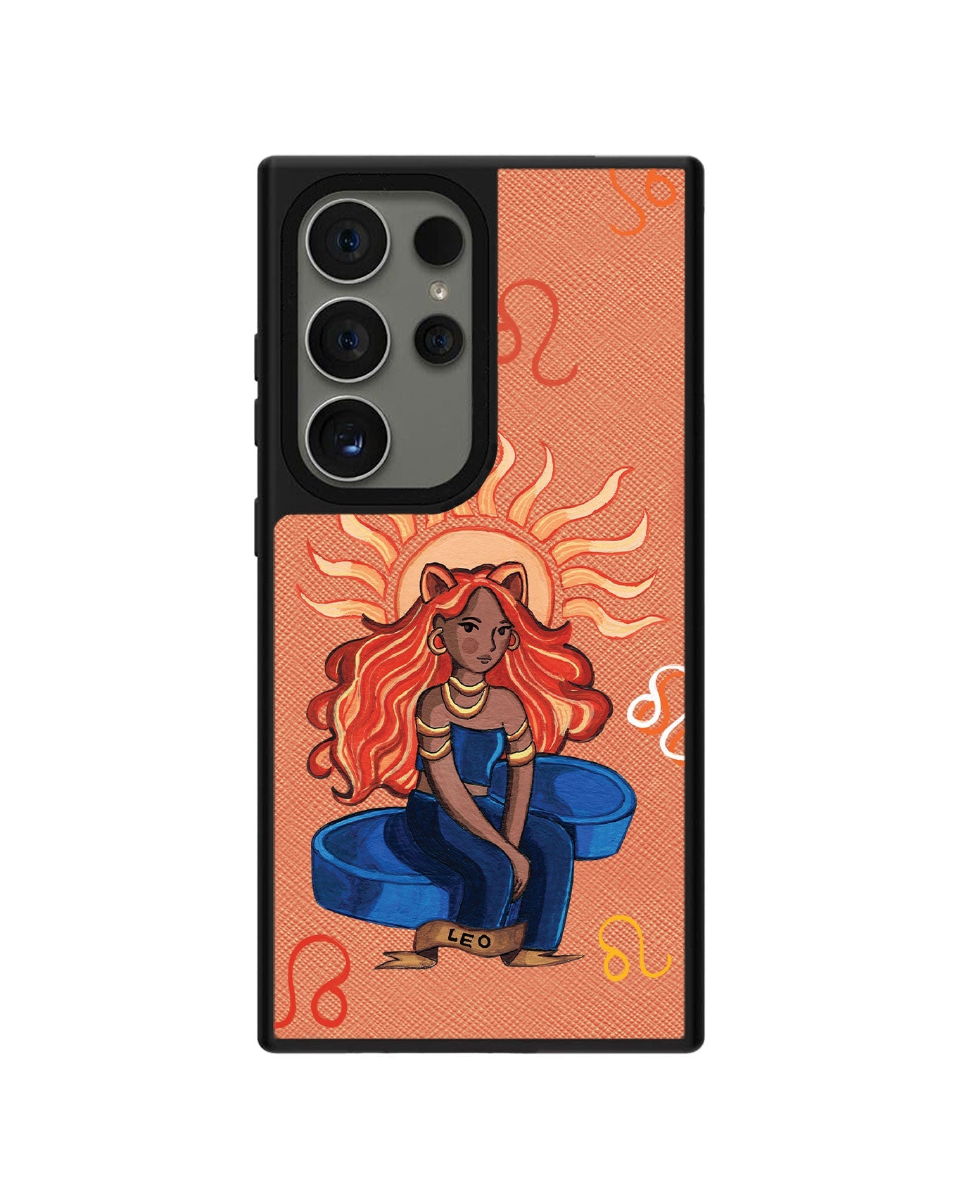 Android Leather Grip - Leo