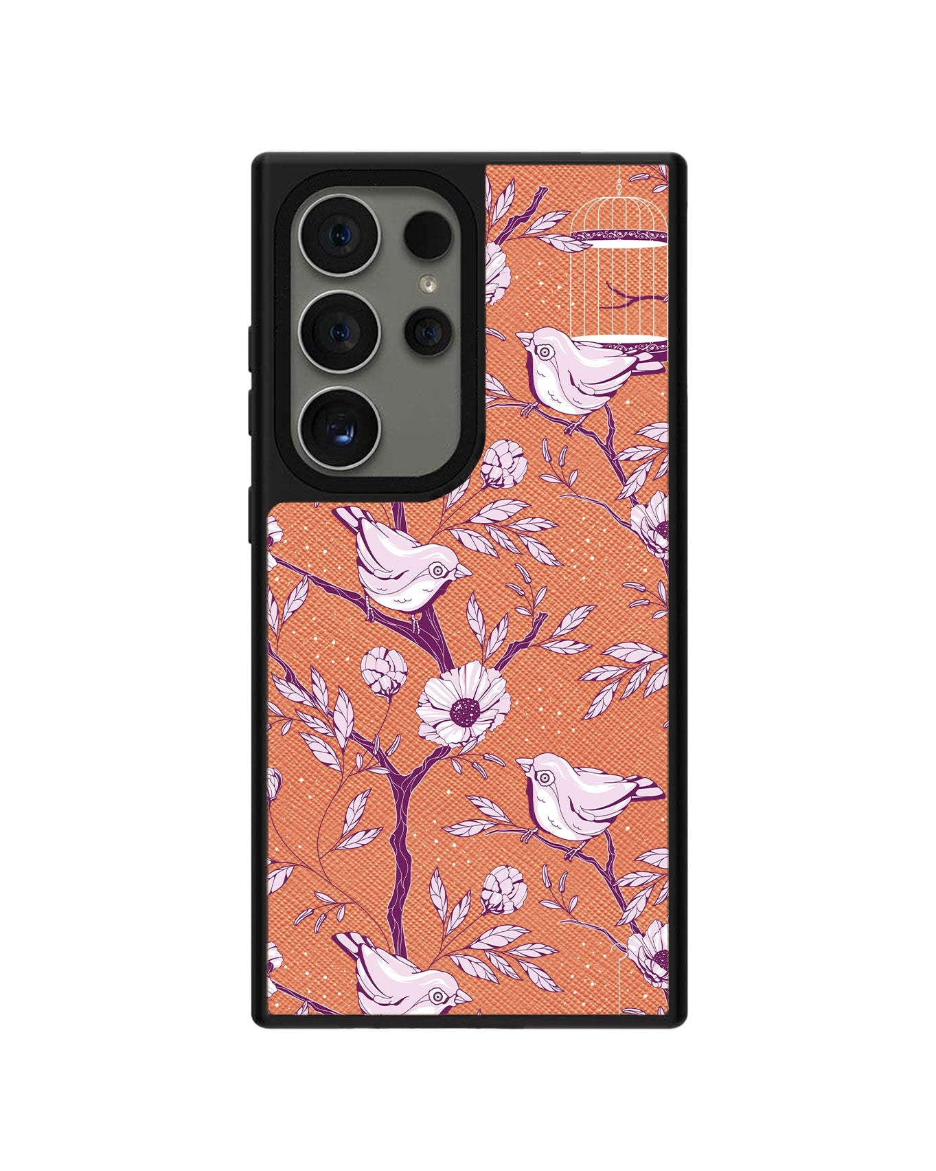 Android Leather Grip - Lovebird Monochrome 5.0