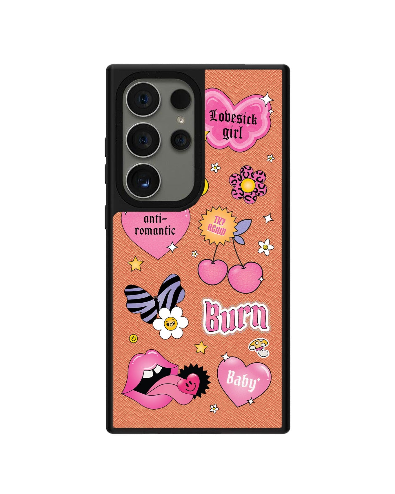 Android Leather Grip - Meow Pop 1.0