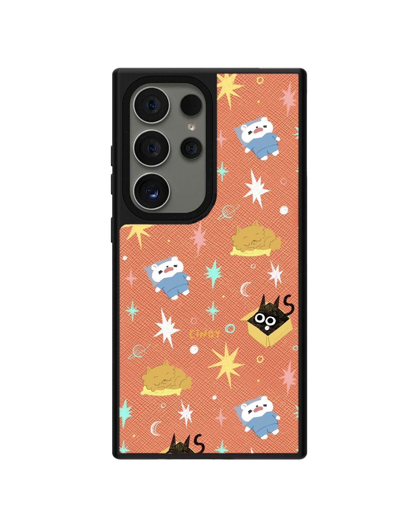 Android Leather Grip - Nightover