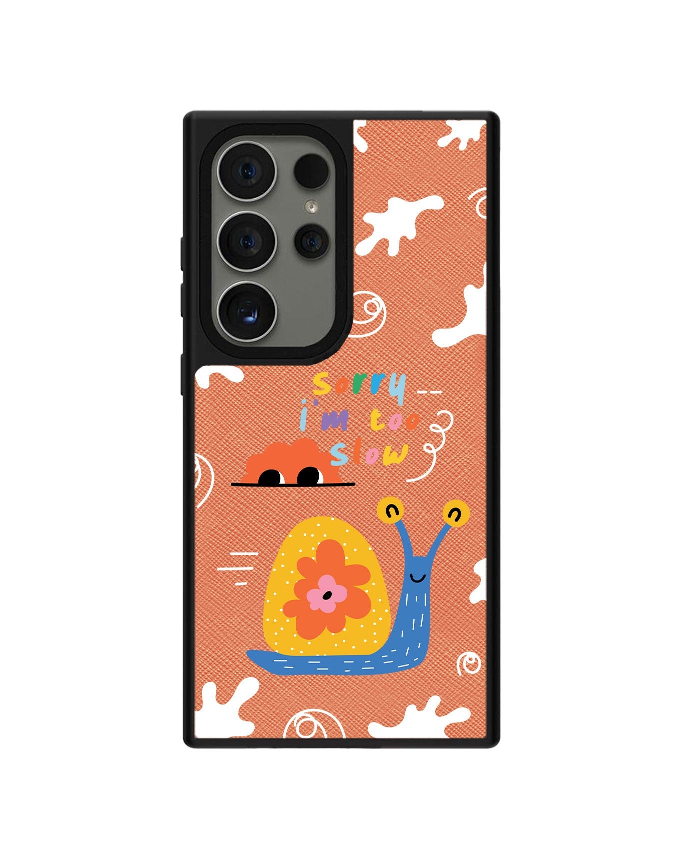 Android Leather Grip - Sorry Being Slow
