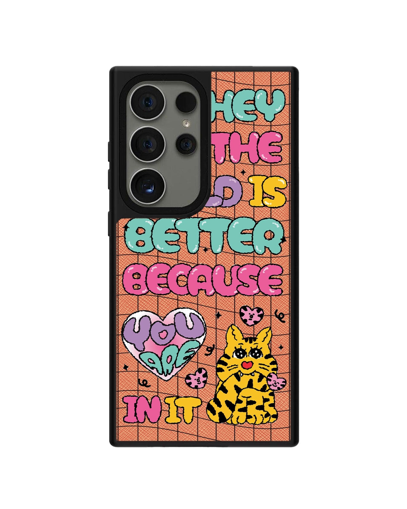 Android Leather Grip - You're My World