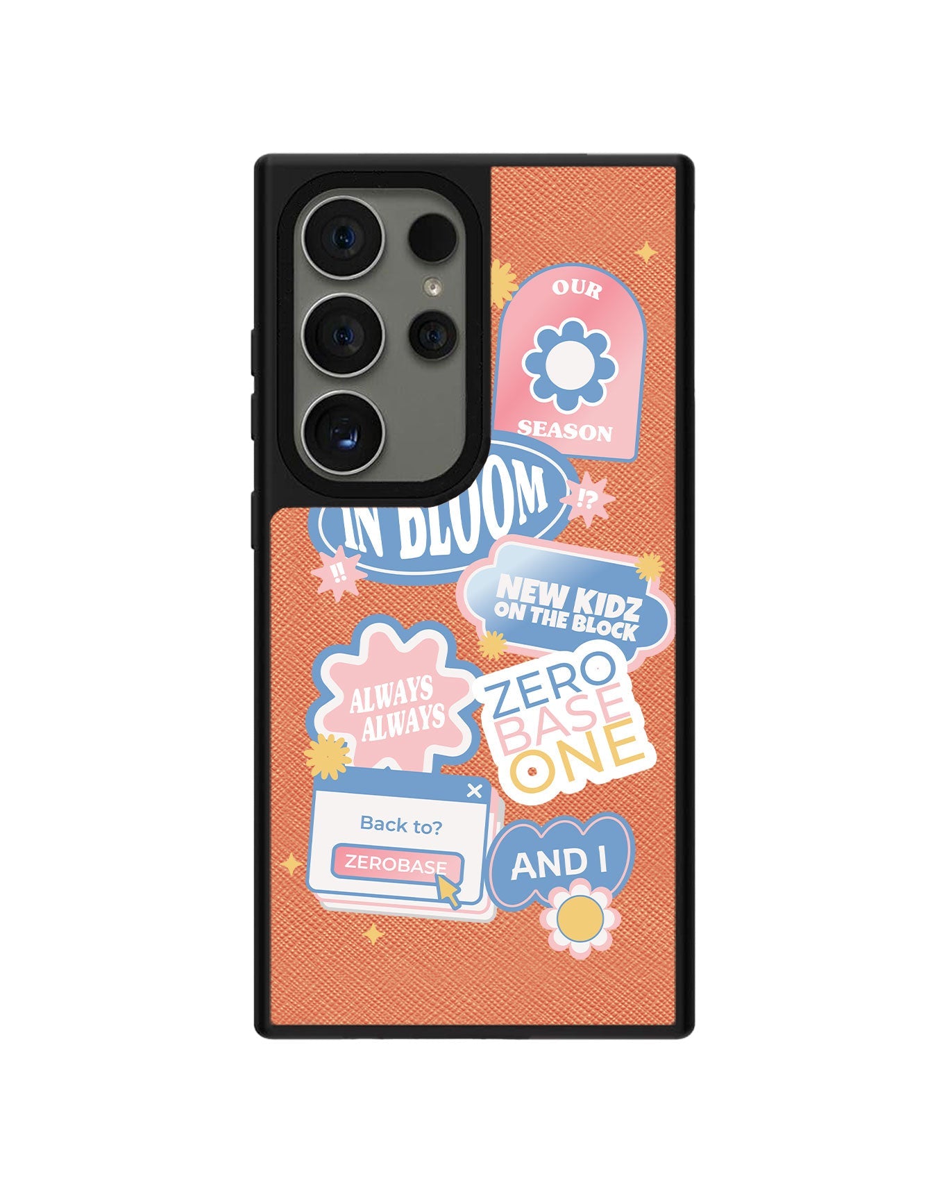 Android Leather Grip - Zerobaseone Song Sticker Pack