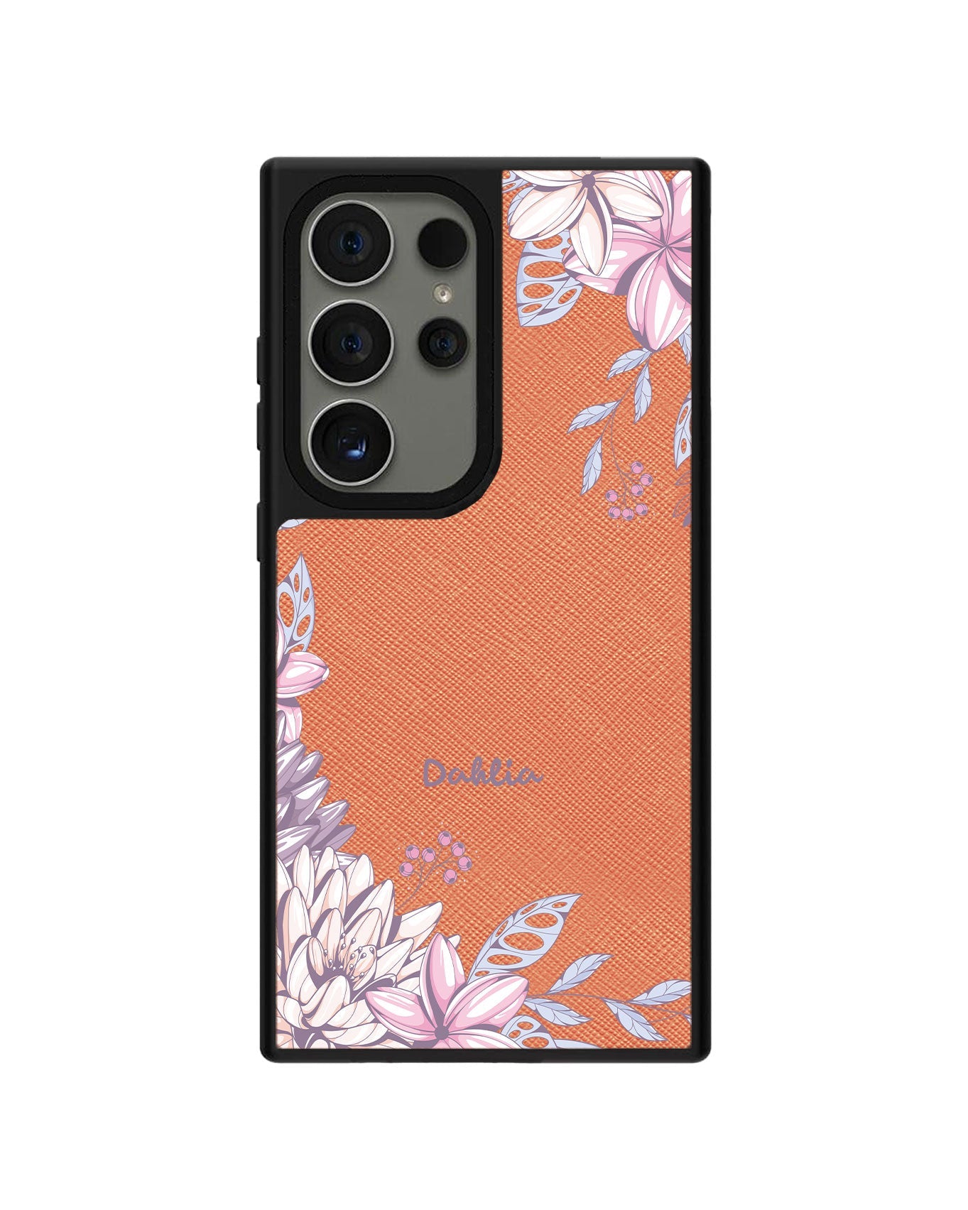 Android Leather Grip - Dahlia
