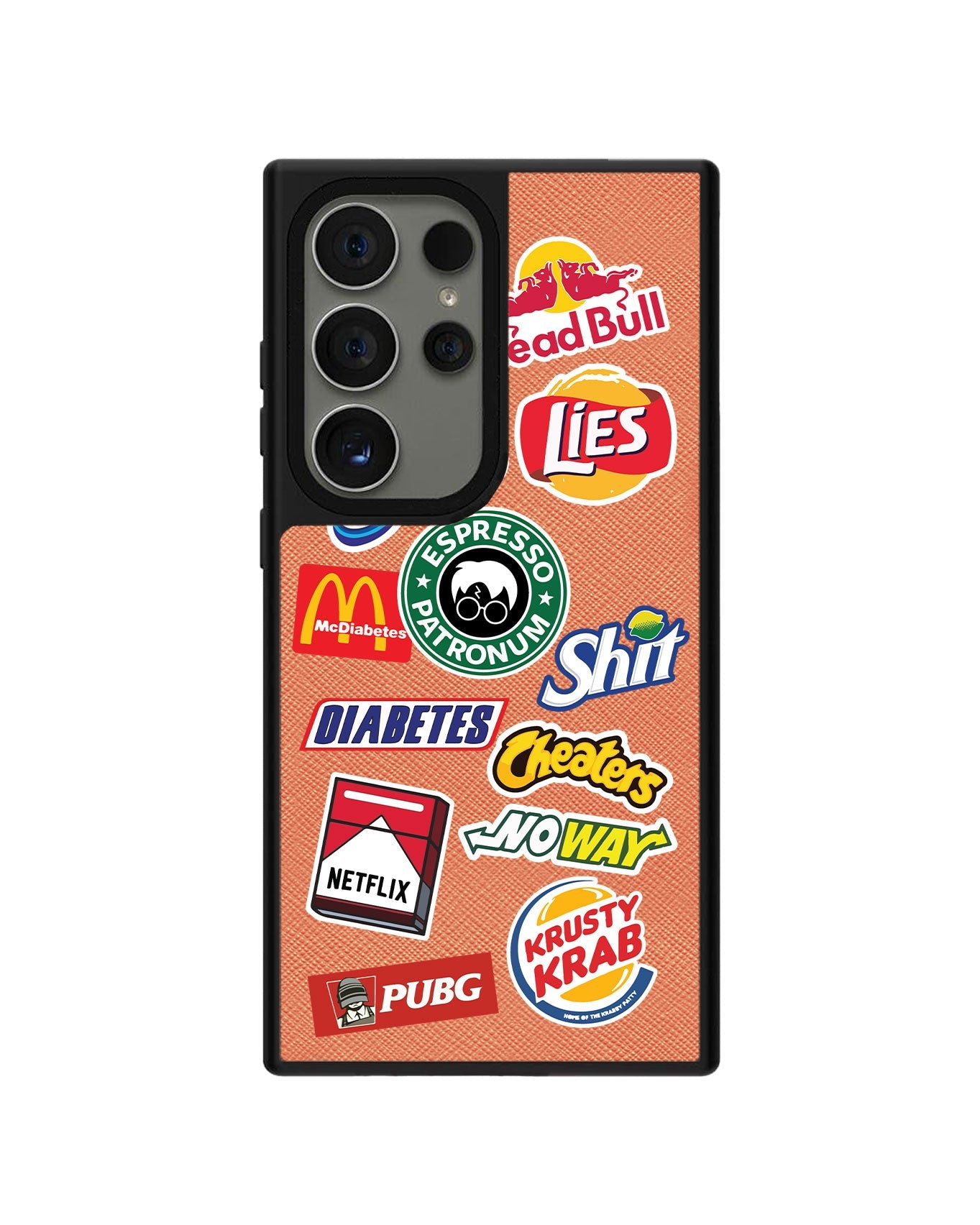 Android Leather Grip - Food Parody