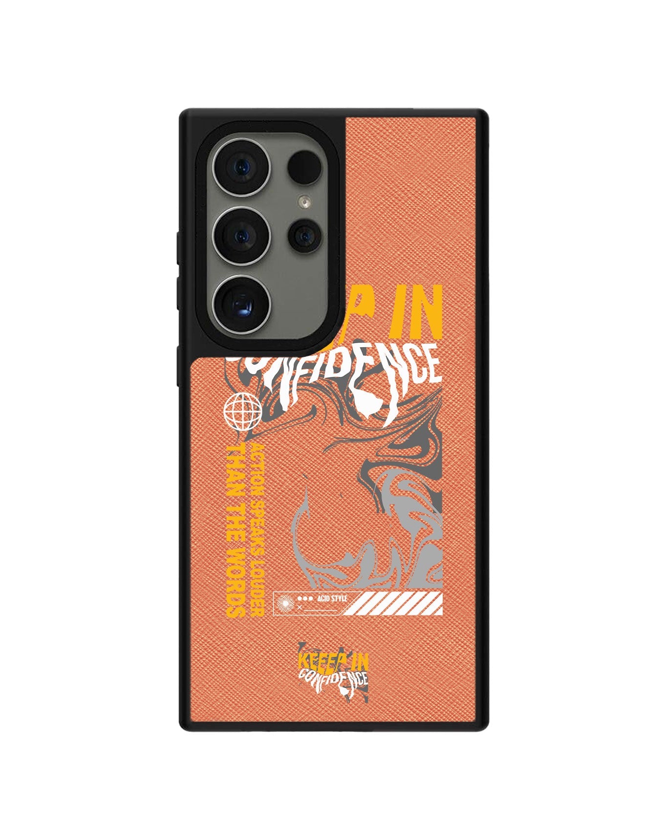 Android Leather Grip - Keep in Confidence