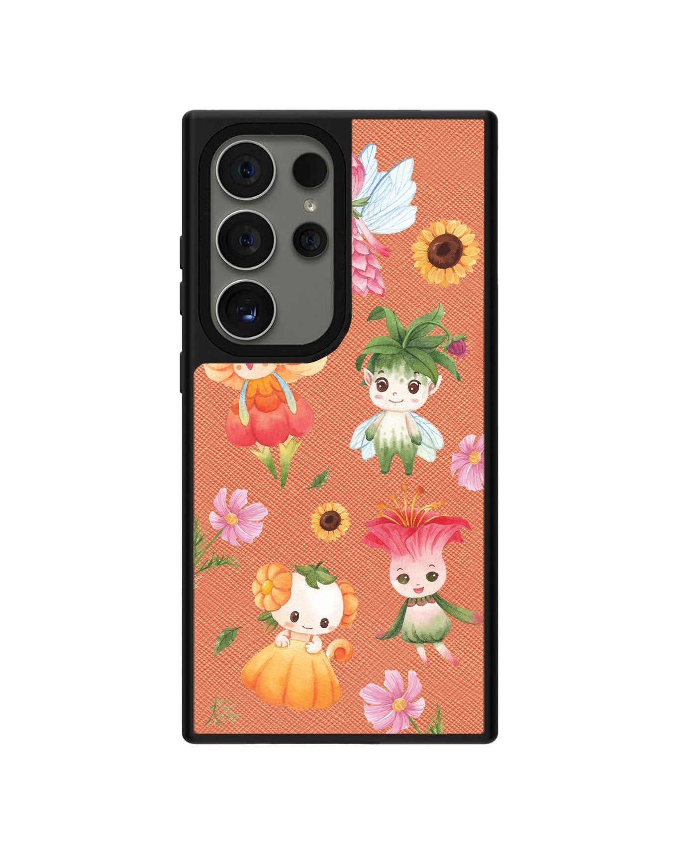 Android Leather Grip - Magical Garden