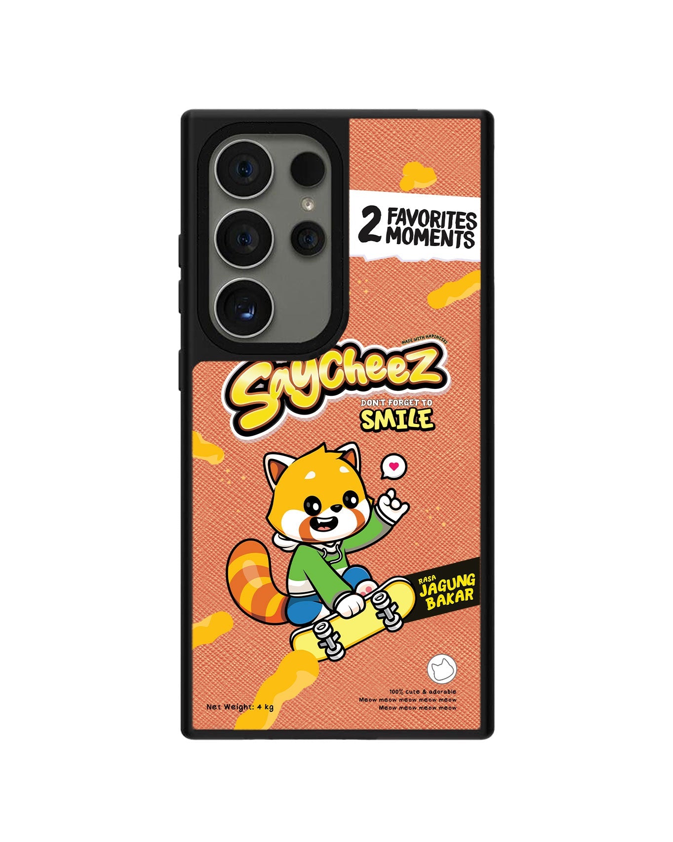 Android Leather Grip - Saycheez