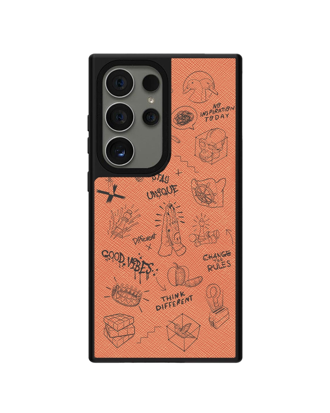 Android Leather Grip - Stay Unique 2.0