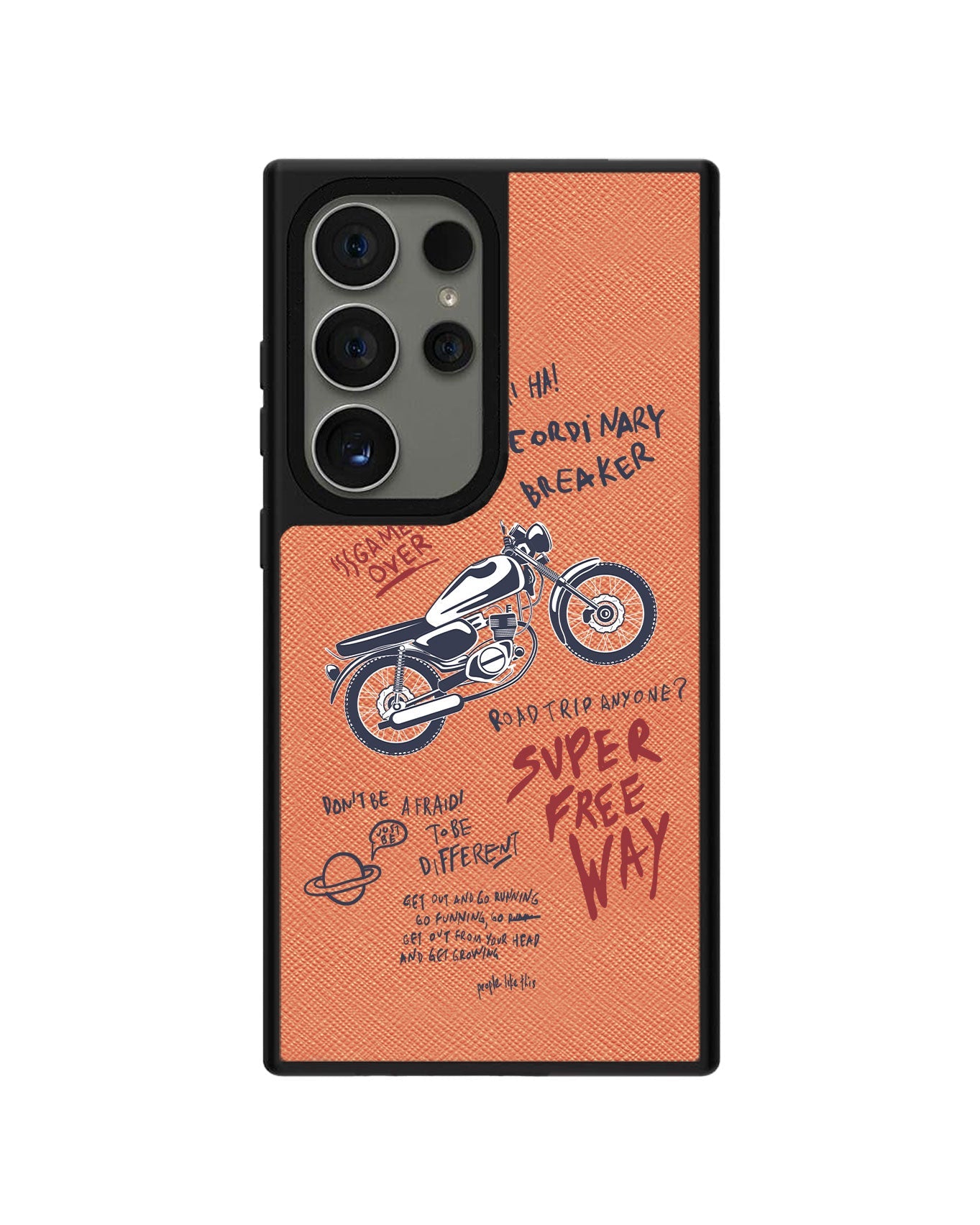 Android Leather Grip - The Ordinary Breaker