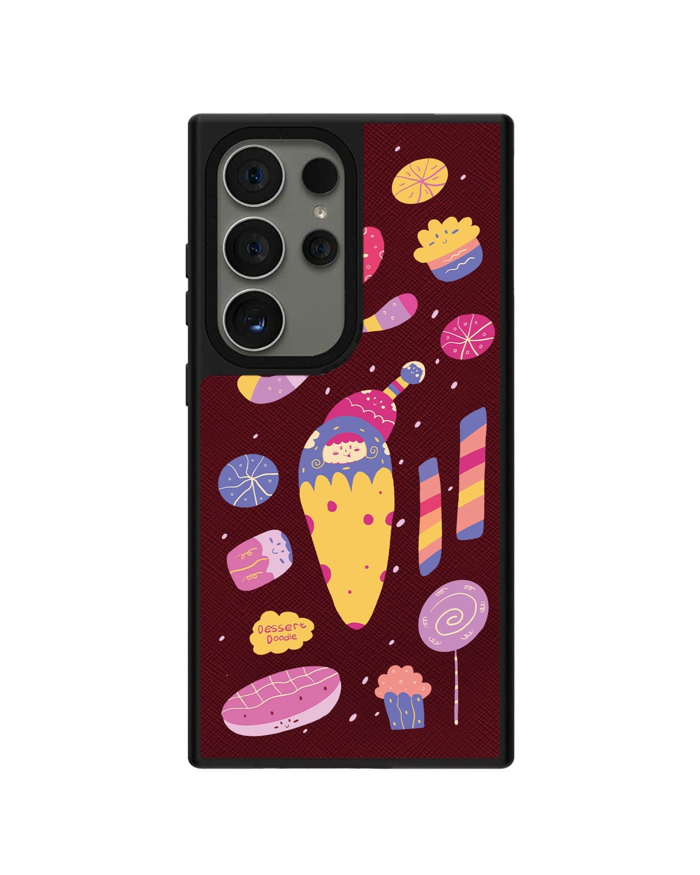 ด้ามจับหนัง Android - ขนมหวาน Doodle