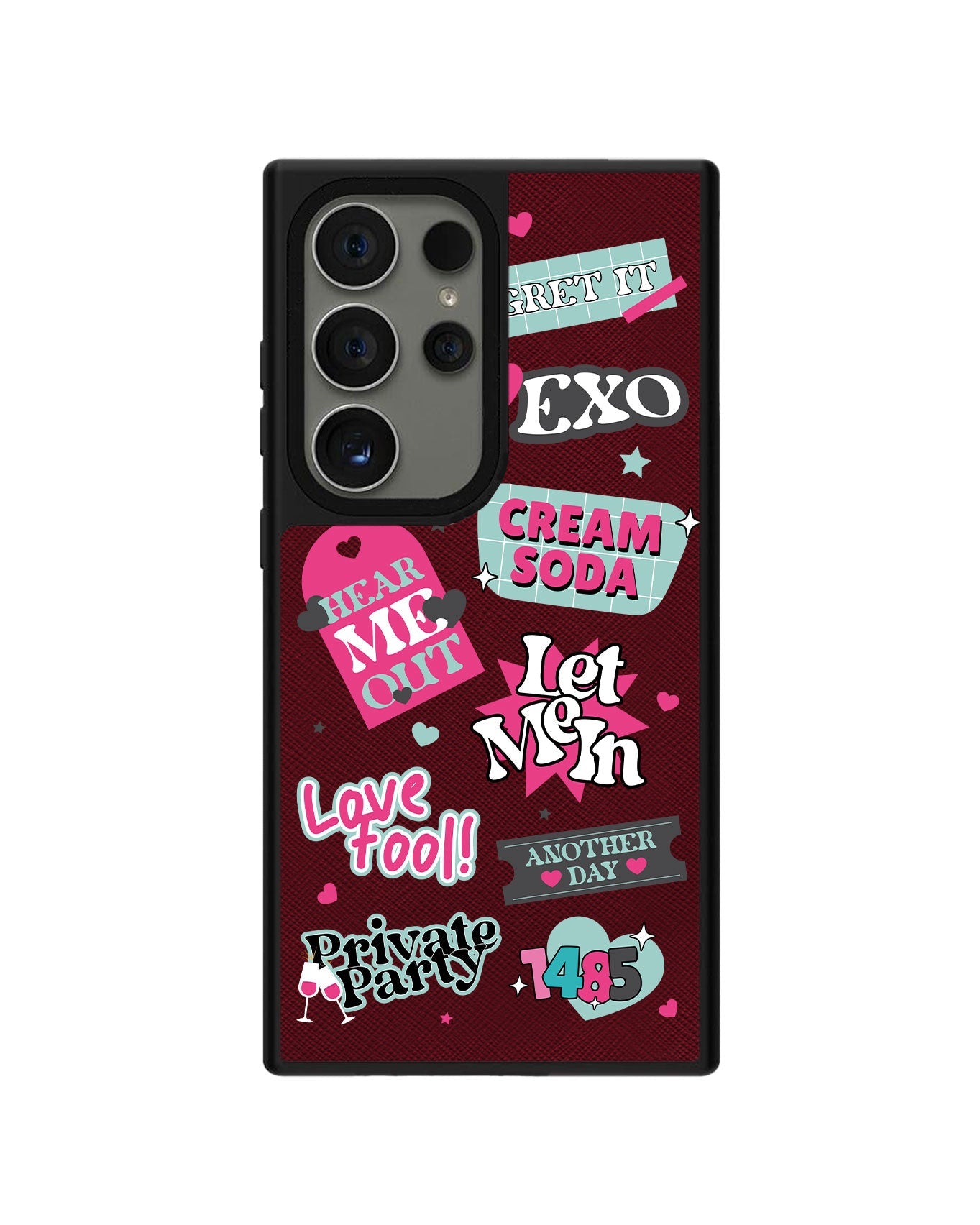 Android Leather Grip - EXO Cream Soda