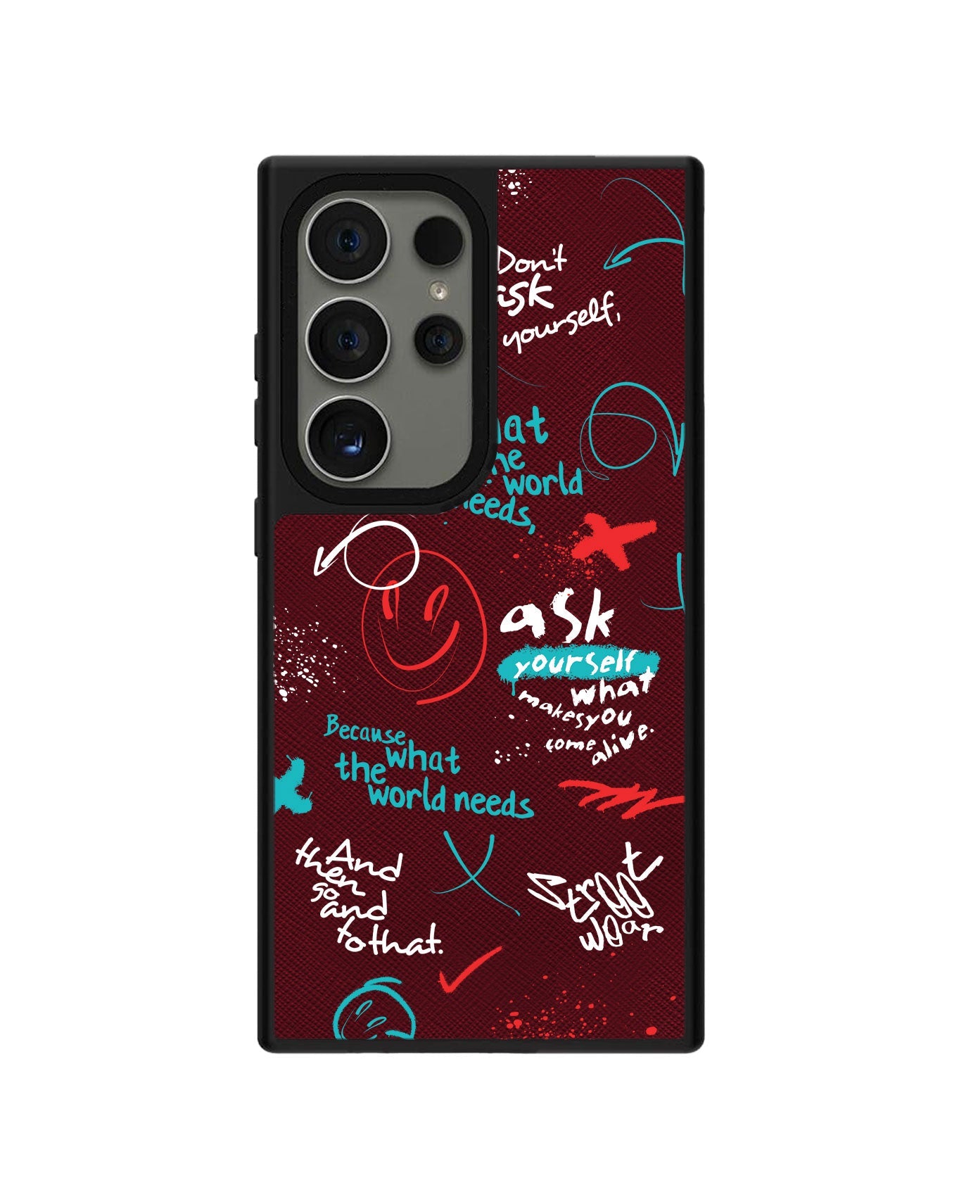 Android Leather Grip - Graffiti 2.0