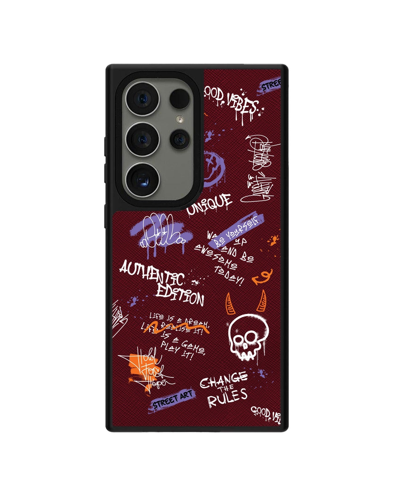 Android Leather Grip - Graffiti 1.0