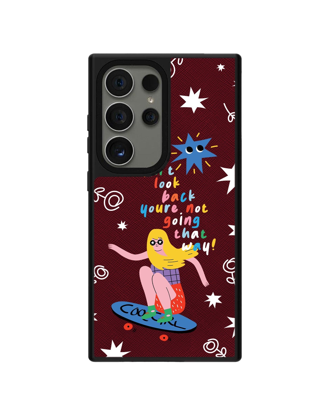 Android Leather Grip - Keep Growing