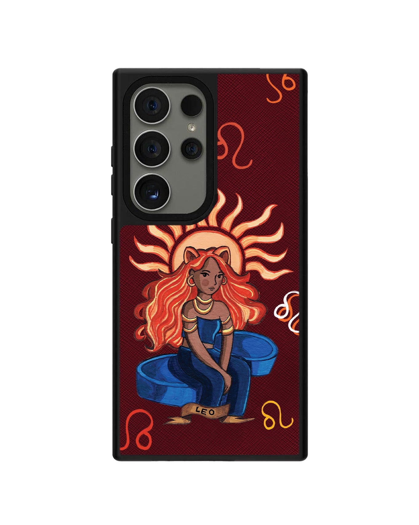 Android Leather Grip - Leo