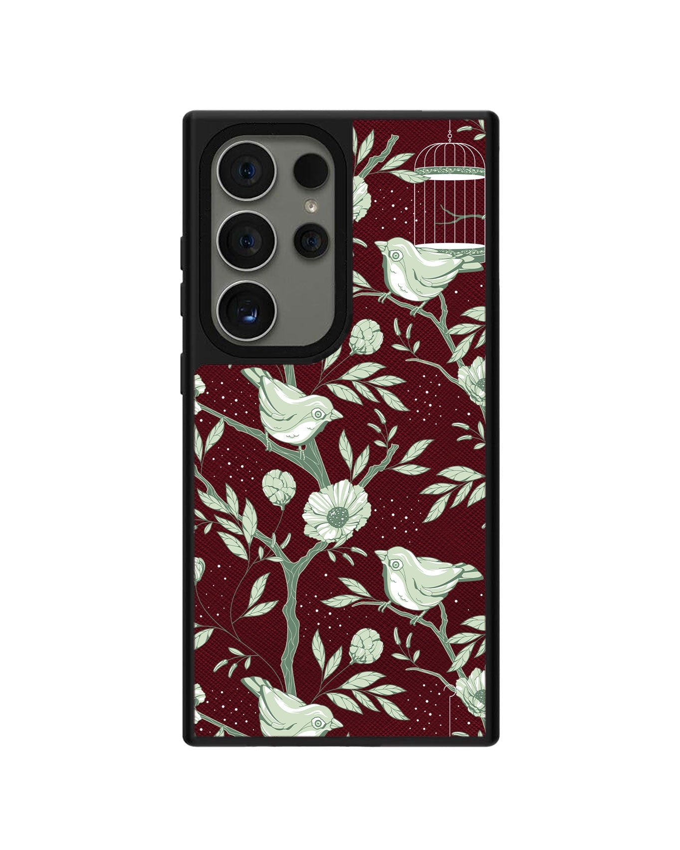 Android Leather Grip - Lovebird Monochrome 4.0