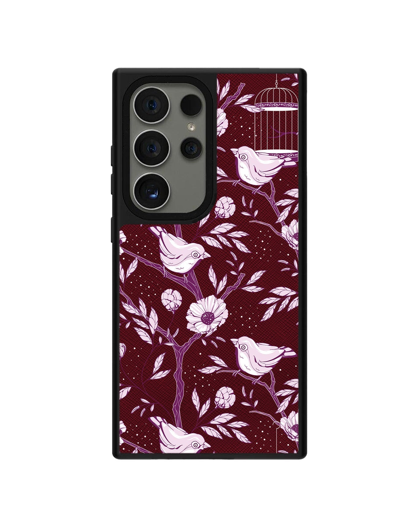 Android Leather Grip - Lovebird Monochrome 5.0