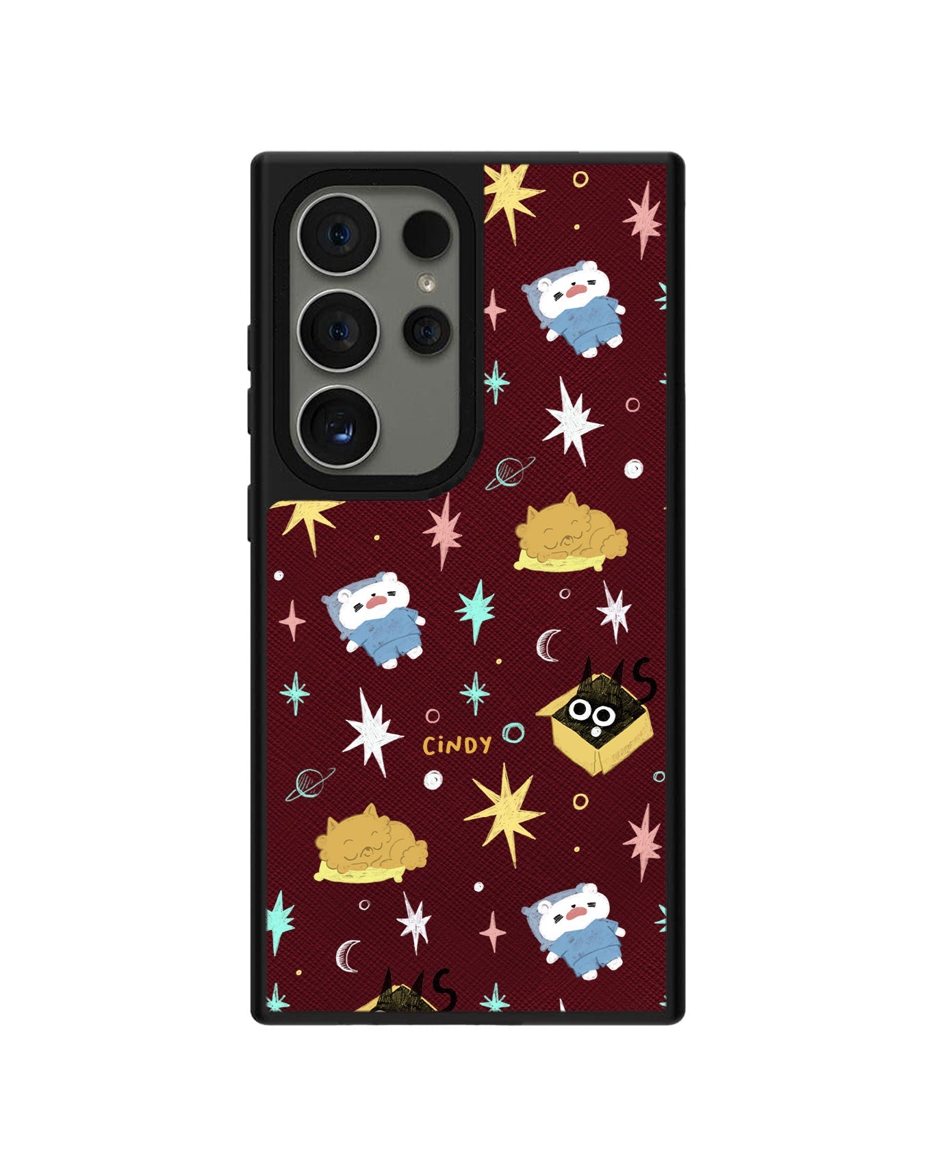 Android Leather Grip - Nightover