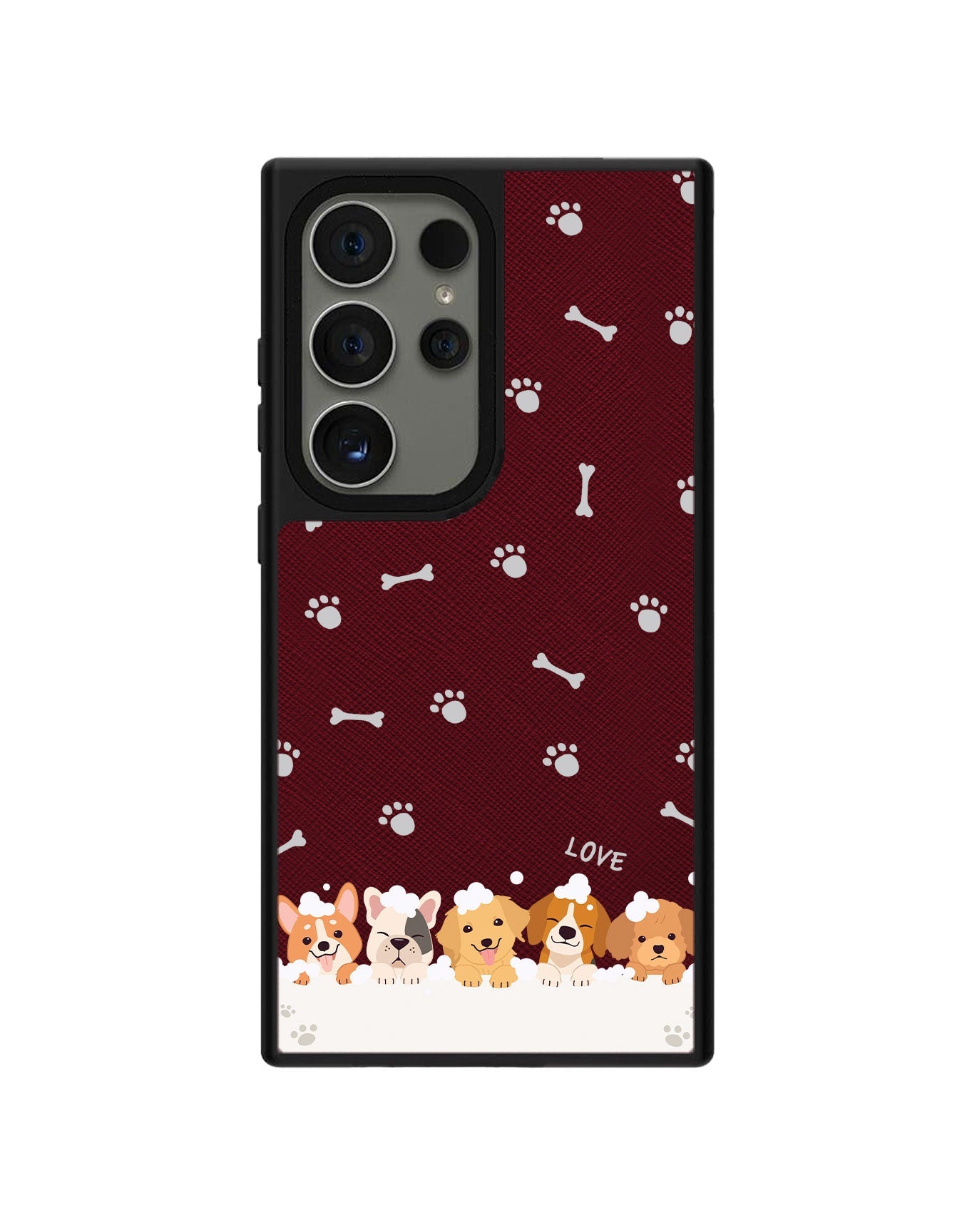 Android Leather Grip - Ruff Family 2.0