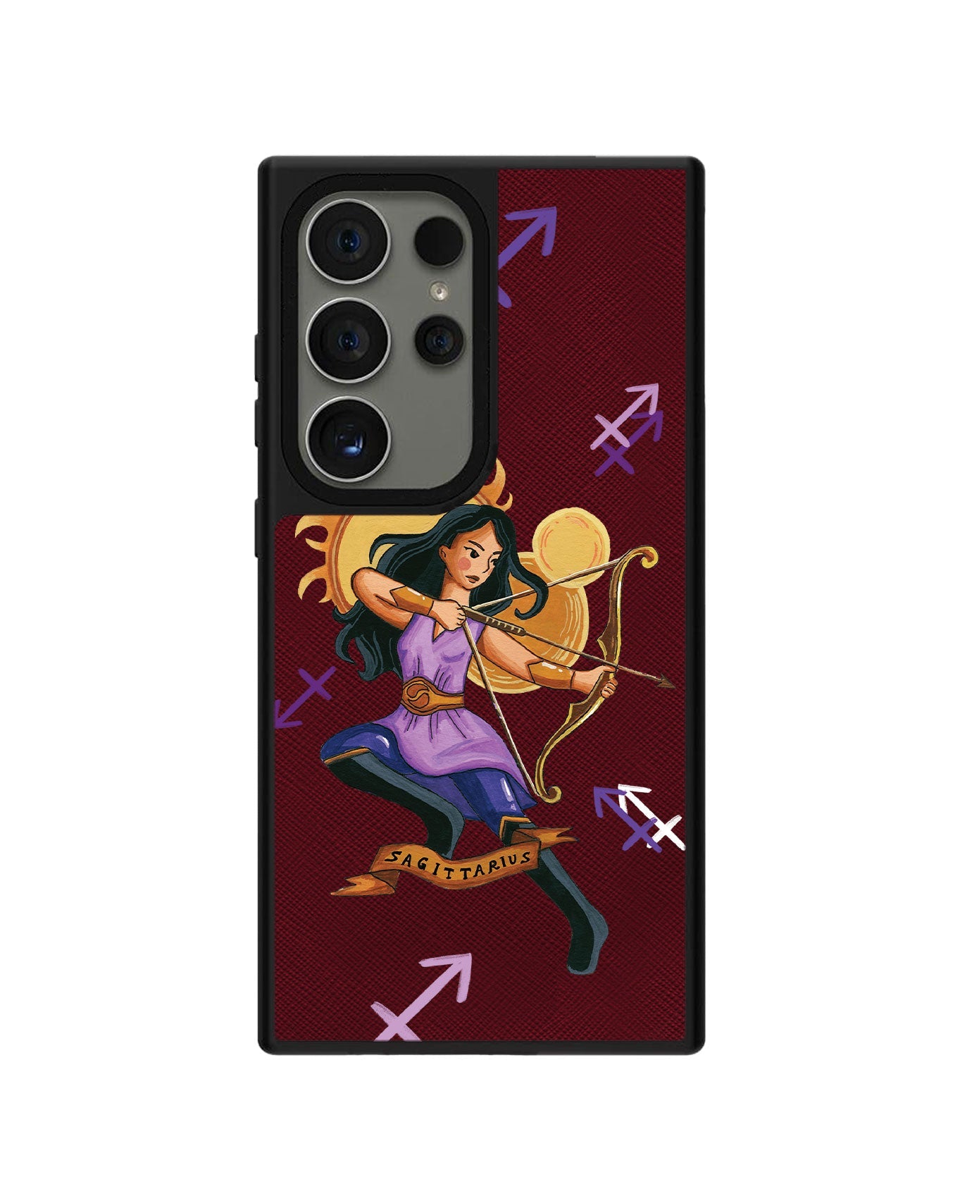 Android Leather Grip - Sagittarius