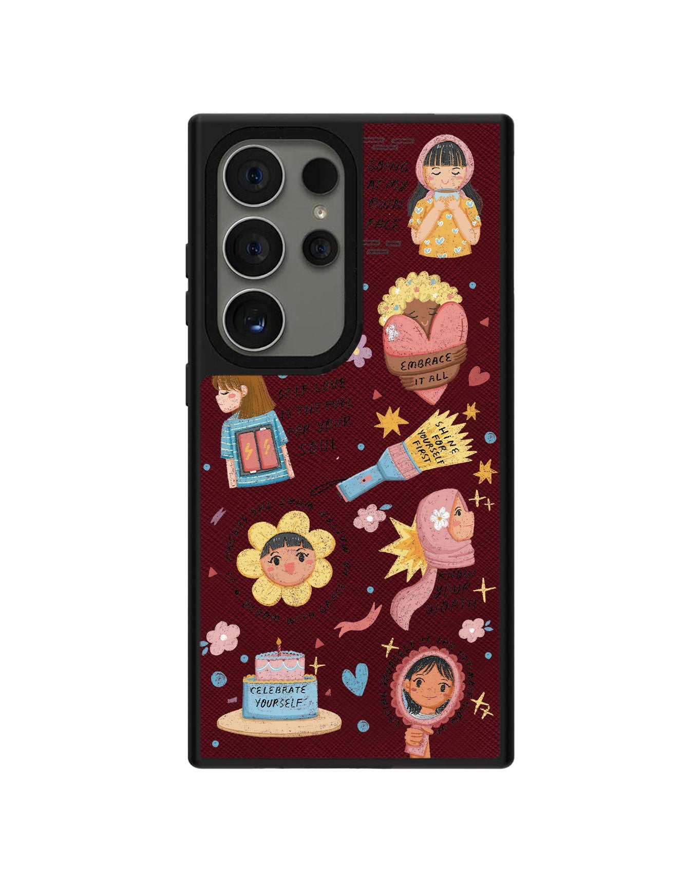 Android Leather Grip - Self Love Club