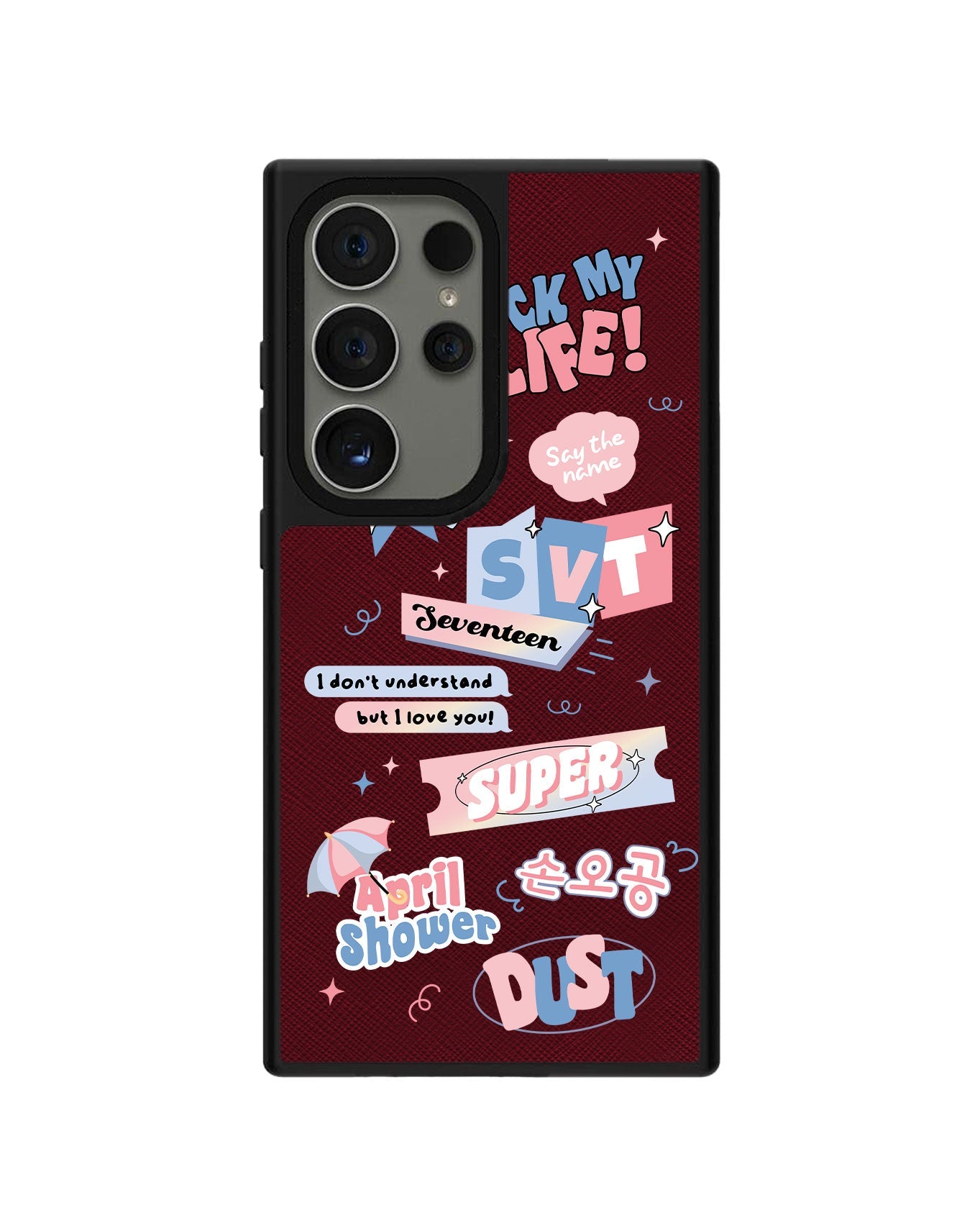 Android Leather Grip - Seventeen Super