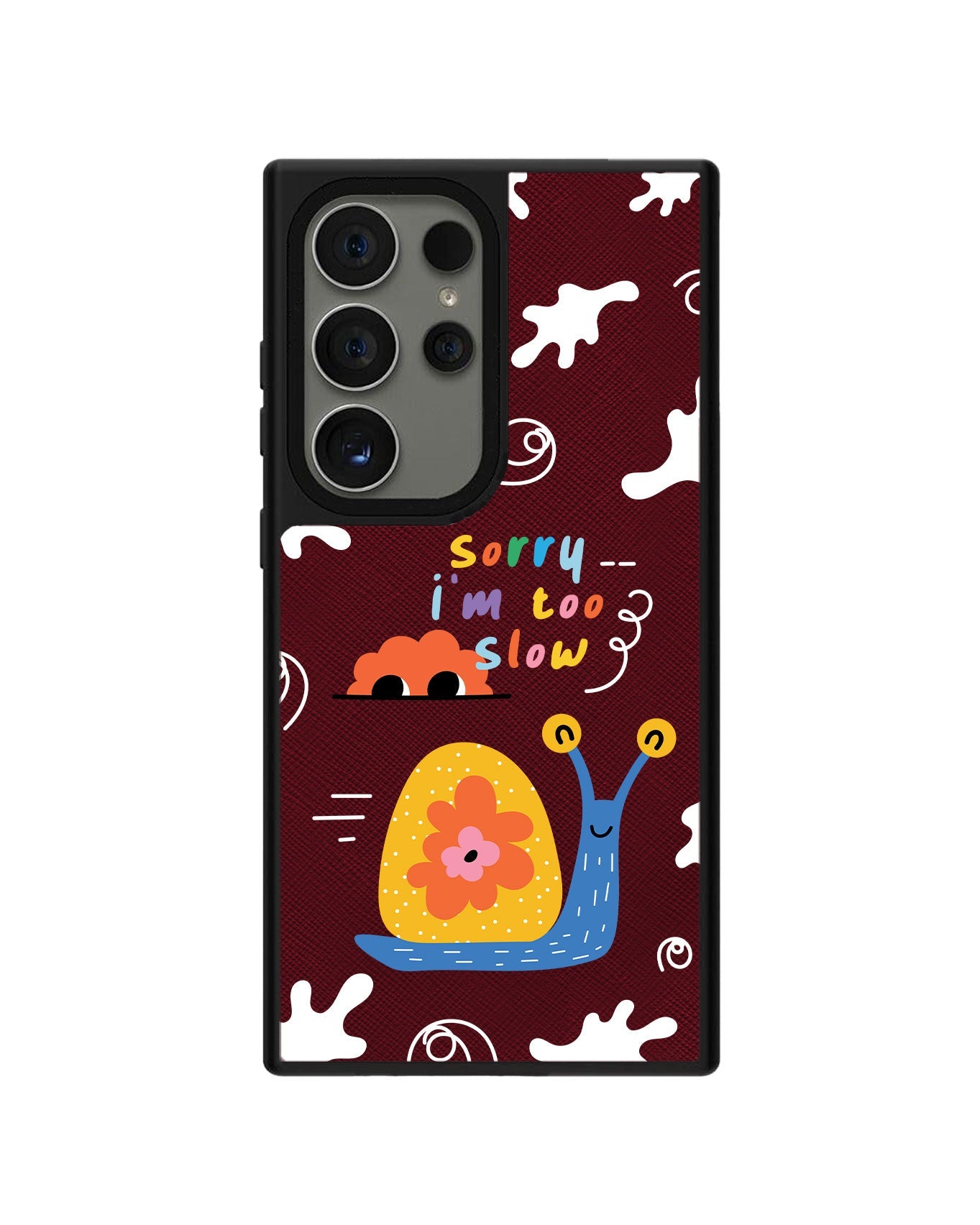Android Leather Grip - Sorry Being Slow