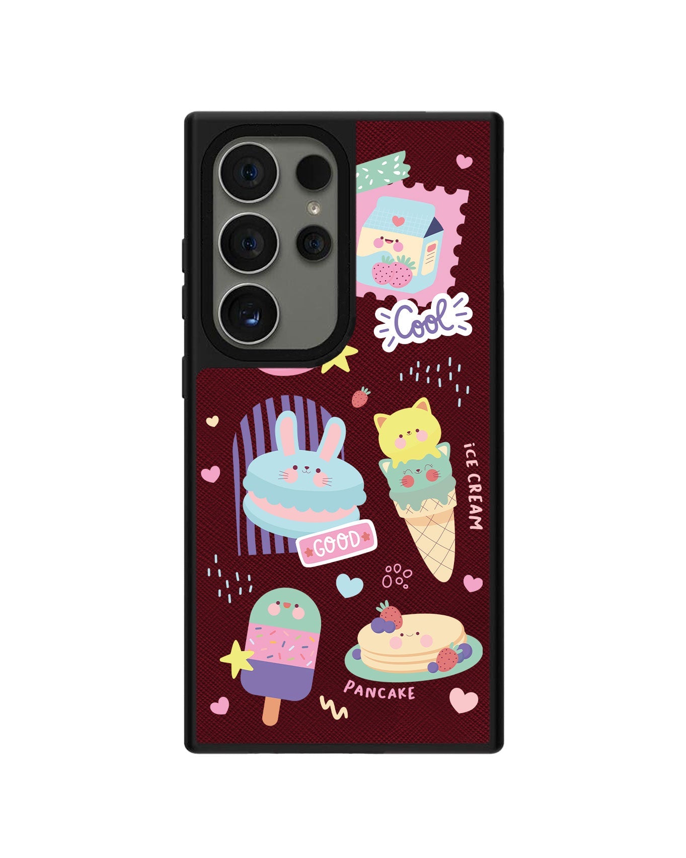 Android Leather Grip - Sweet Cafe