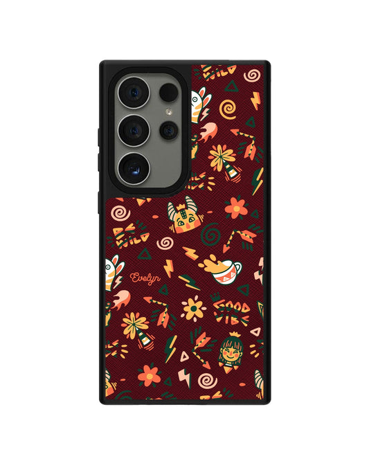 Android Leather Grip - Wild & Free