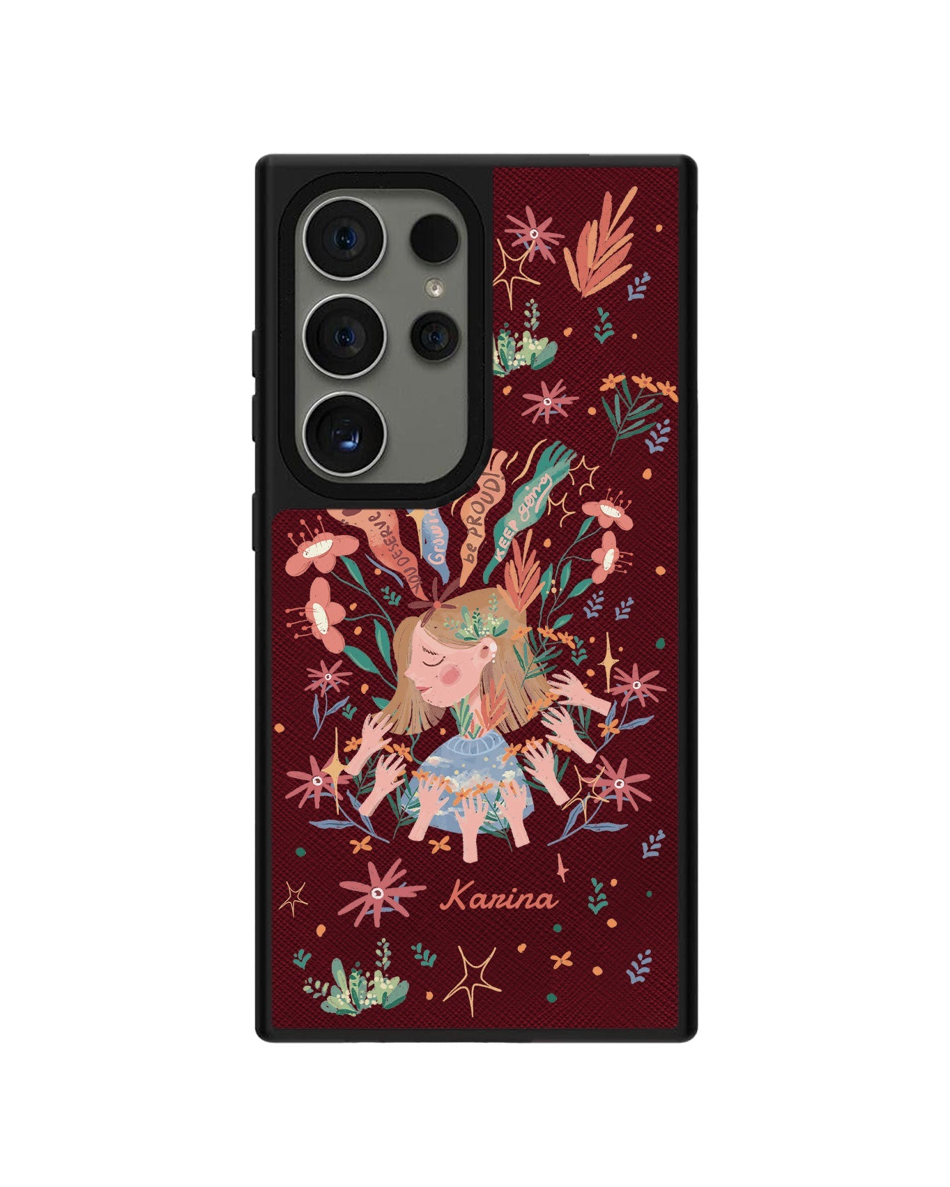 Android Leather Grip - You Deserve Love
