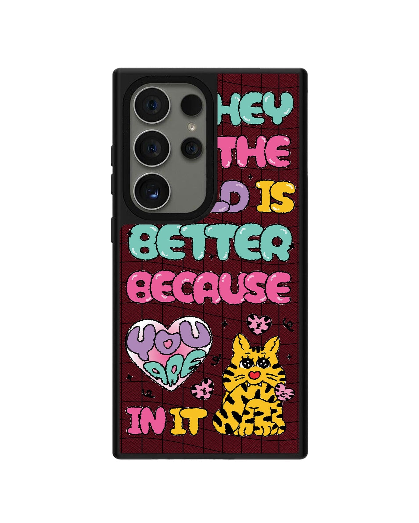 Android Leather Grip - You're My World