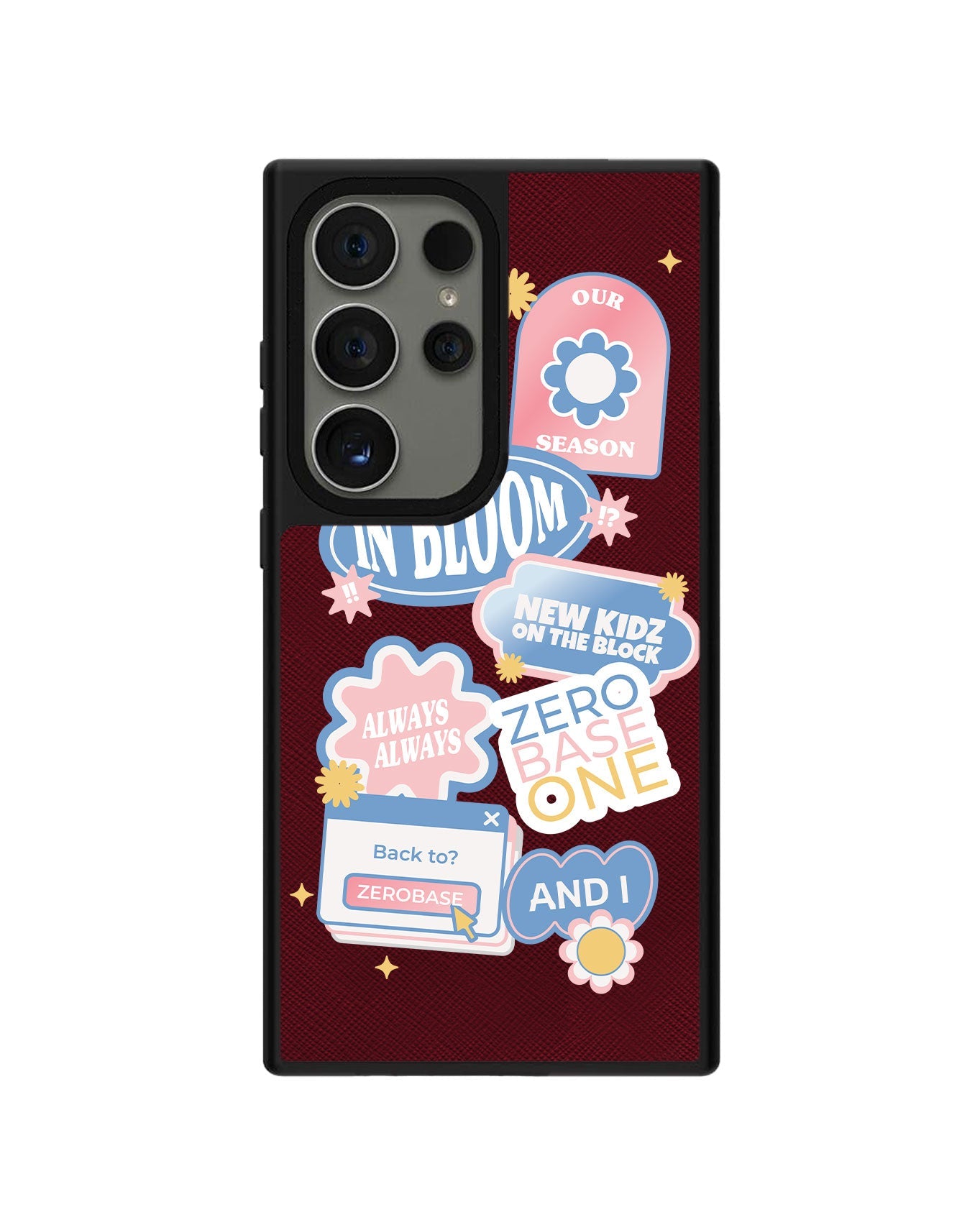 Android Leather Grip - Zerobaseone Song Sticker Pack