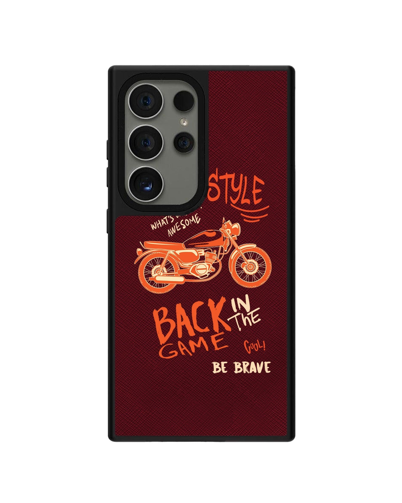 Android Leather Grip - Back in the Game