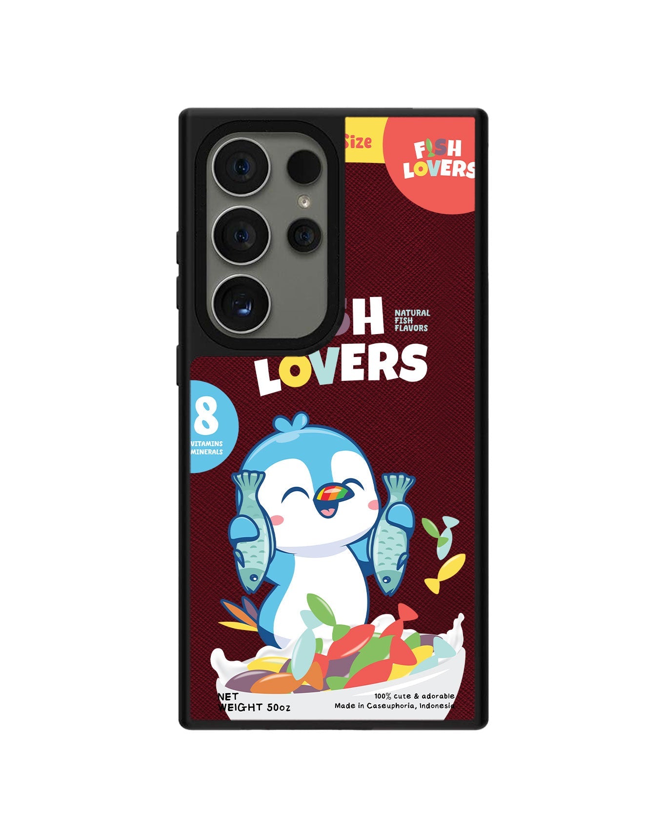 Android Leather Grip - Fish Lovers