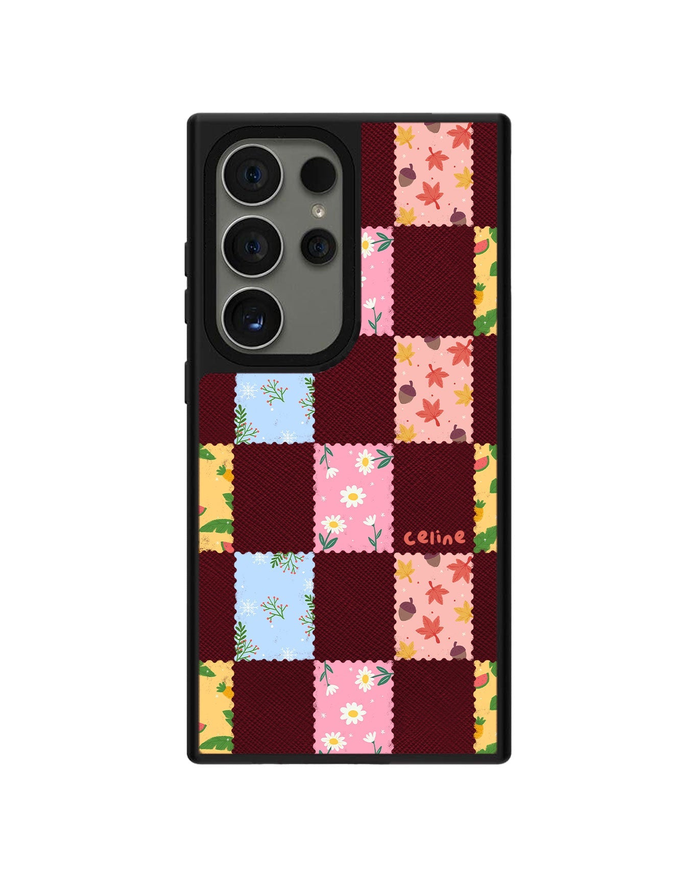 Android Leather Grip - Four Seasons Stamps