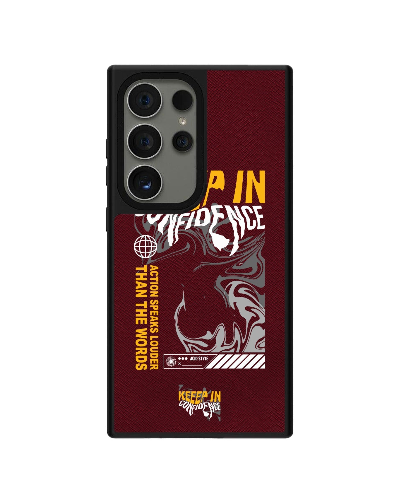 Android Leather Grip - Keep in Confidence