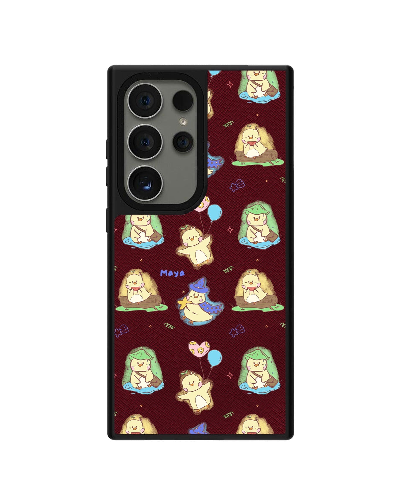Android Leather Grip - Little Duck