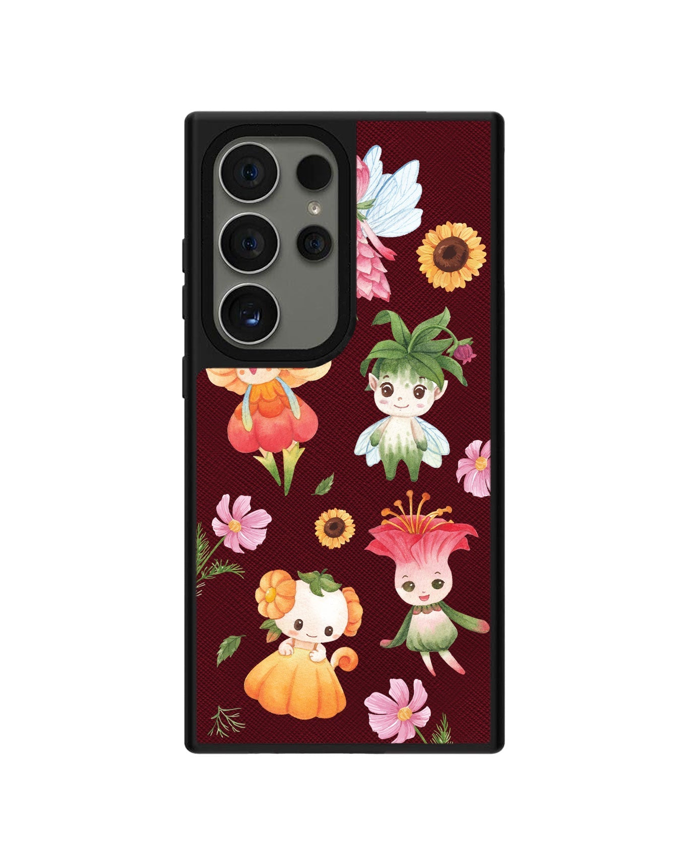 Android Leather Grip - Magical Garden