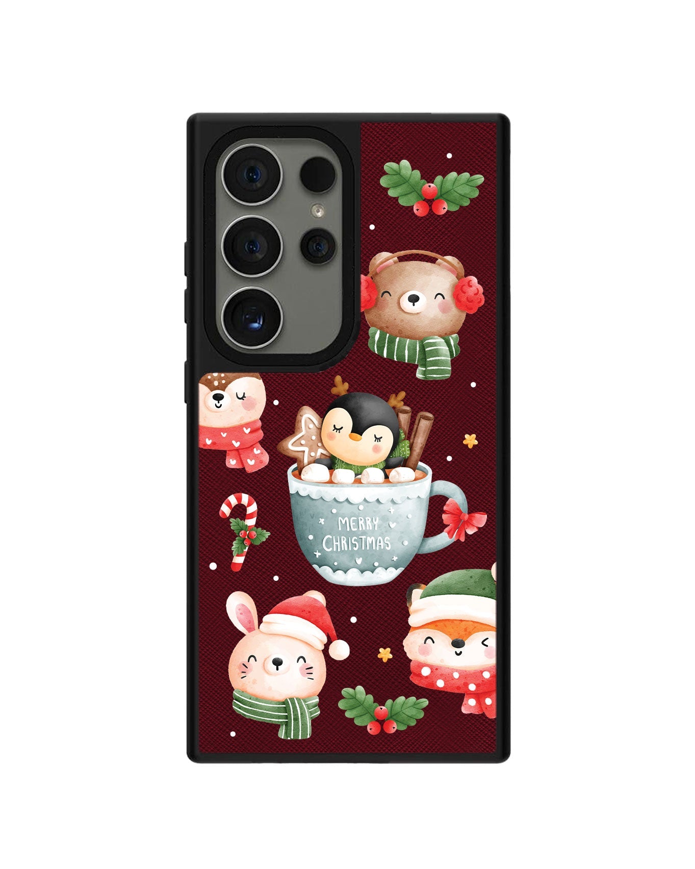 Android Leather Grip - Storybook Christmas 2.0